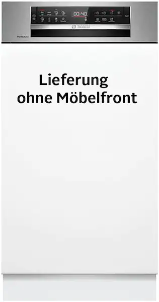 BOSCH teilintegrierbarer Geschirrspüler Serie 6 »SPI6ZMS29E«, 10 Maßgedecke günstig online kaufen