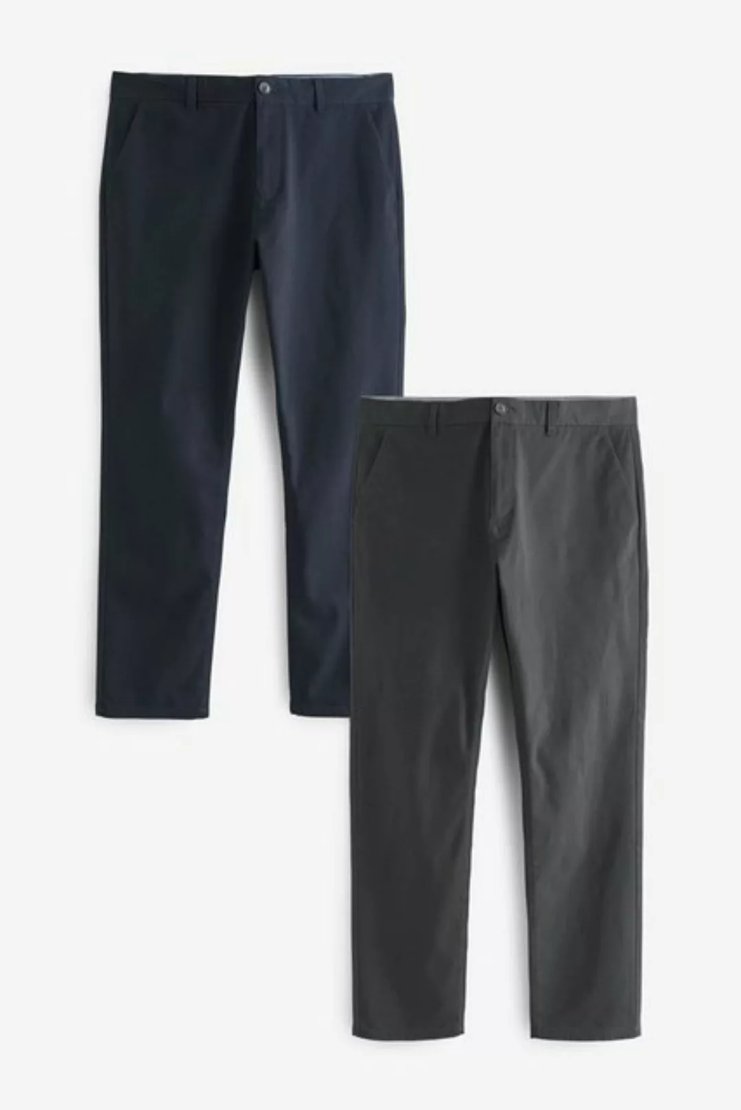 Next Chinohose Slim Fit Chinohose mit Stretch (2-tlg) günstig online kaufen