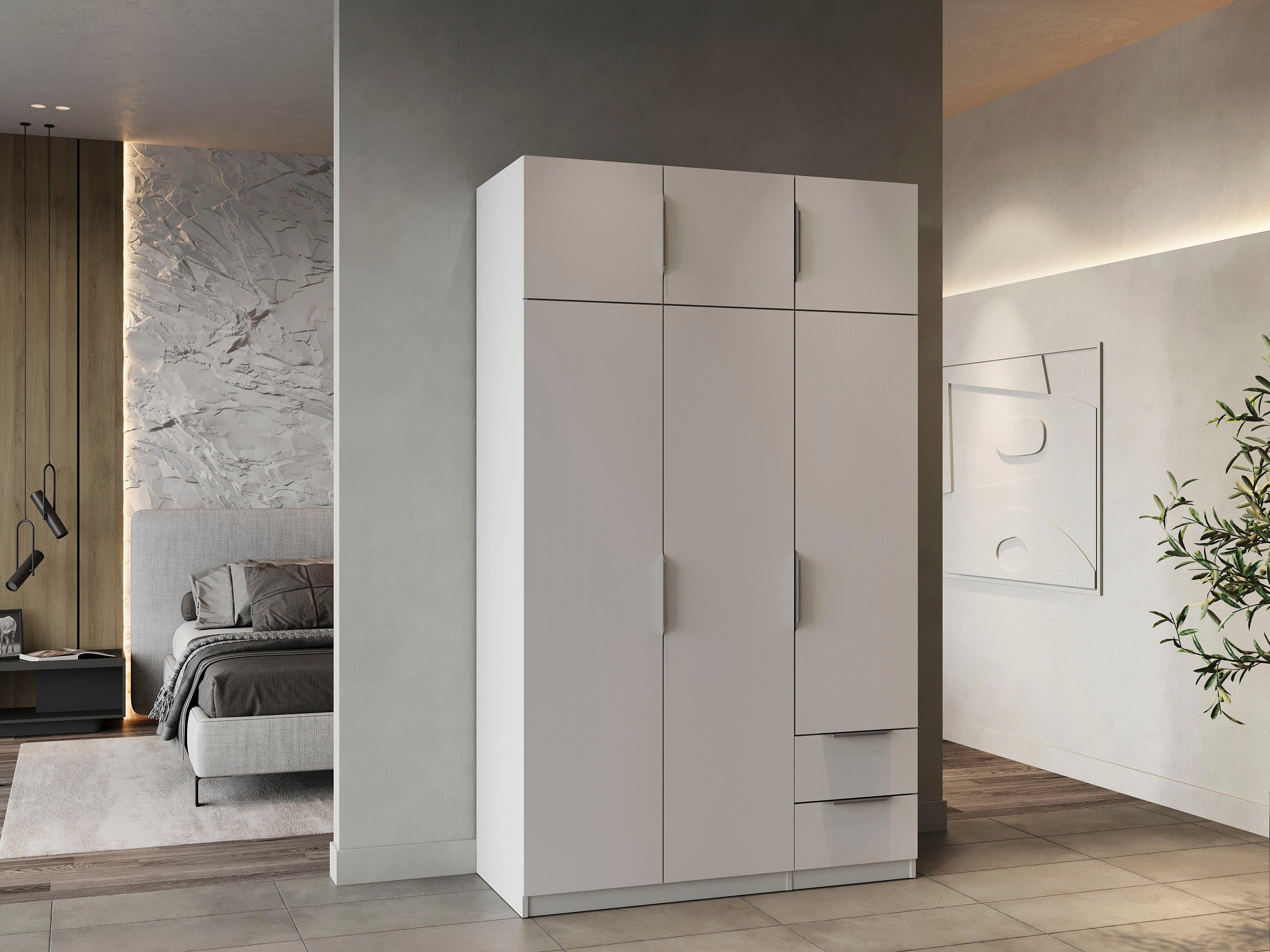 Demeyere GROUP Drehtürenschrank "Ghost", viel Stauraum, mit Innenaustattung günstig online kaufen