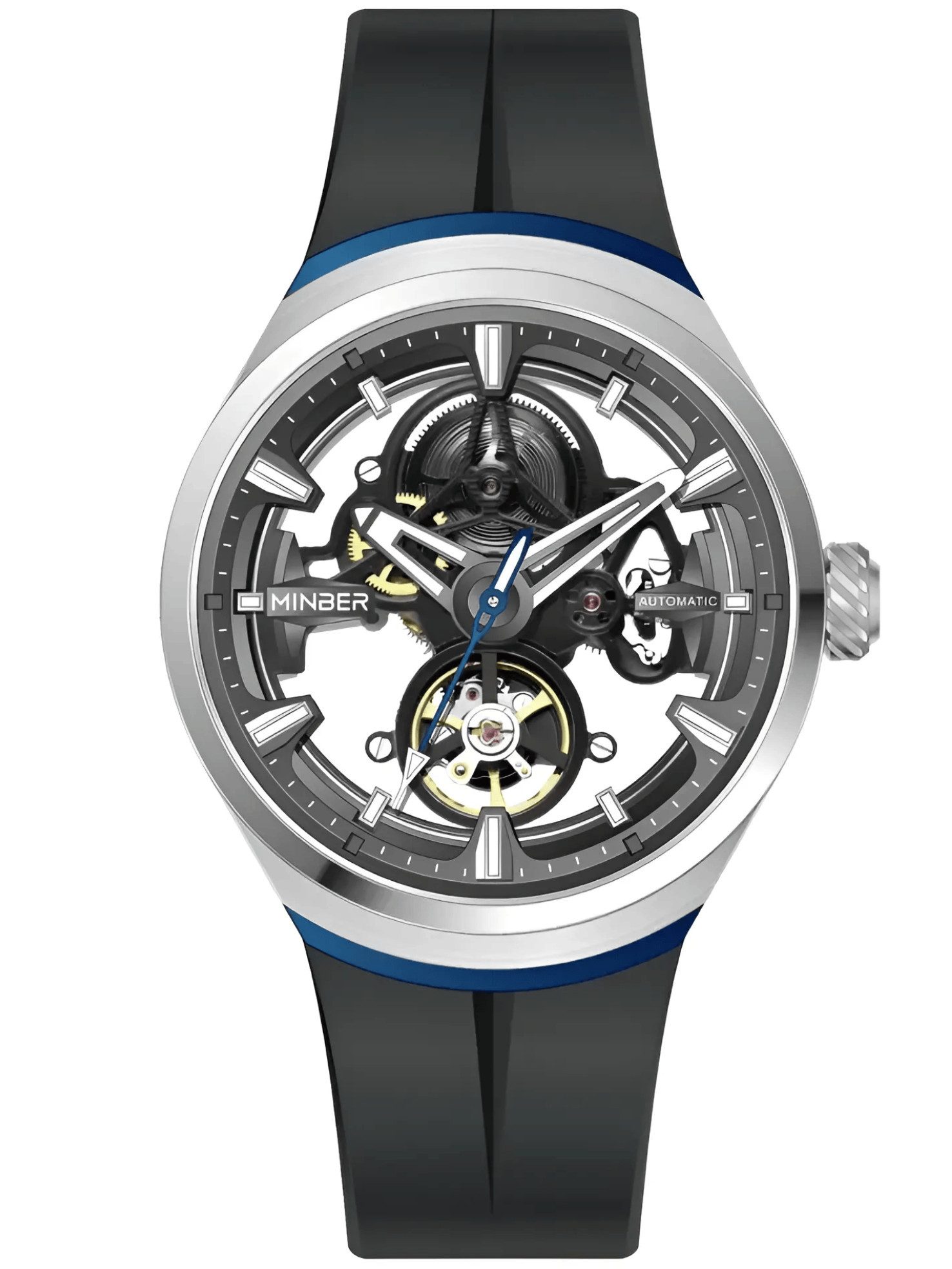 S&T Design Automatikuhr Luxus Herrenuhr Skeletton günstig online kaufen