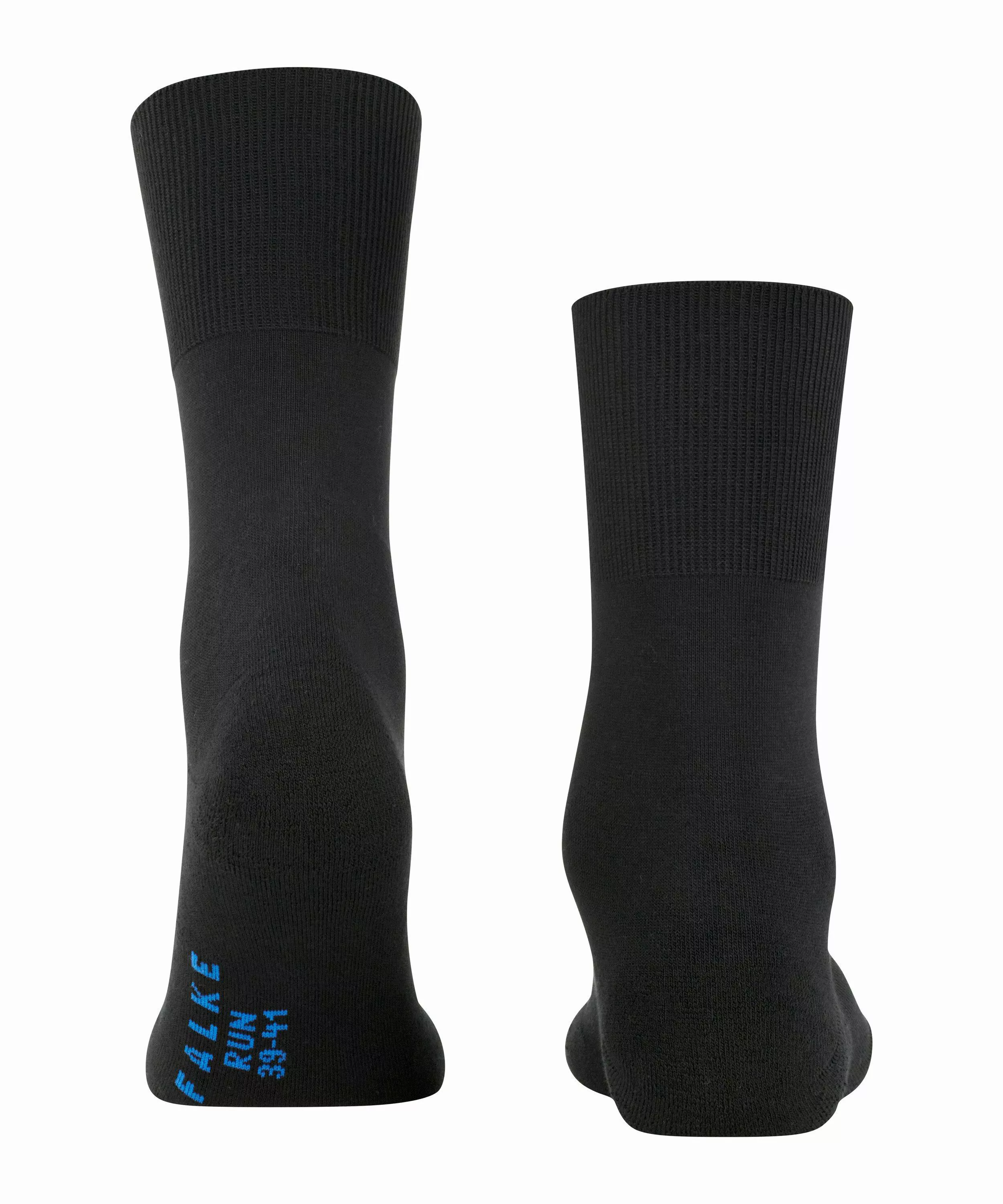 FALKE Run Socken, 51-52, Schwarz, Uni, Baumwolle, 16605-300007 günstig online kaufen