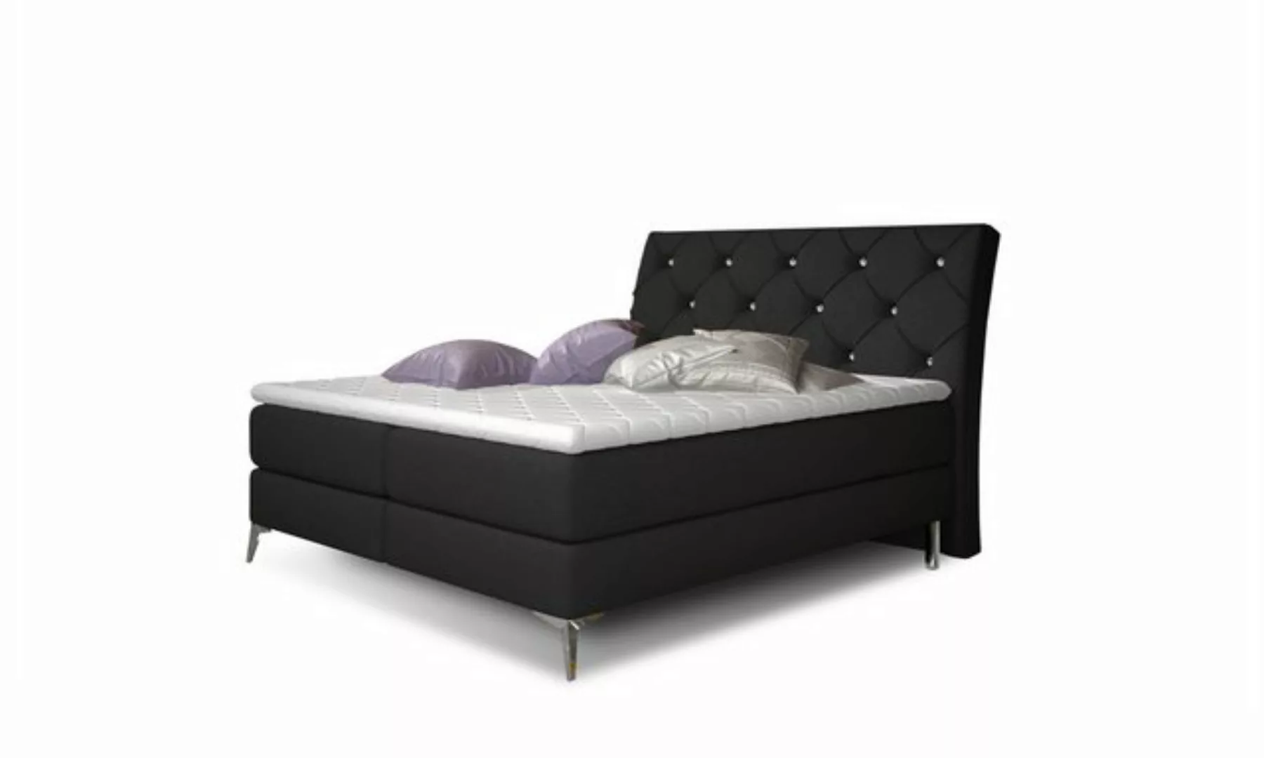 ALTDECOR Boxspringbett NOBL (Bettkasten, H3 Matratze Bonellfederung, Topper günstig online kaufen