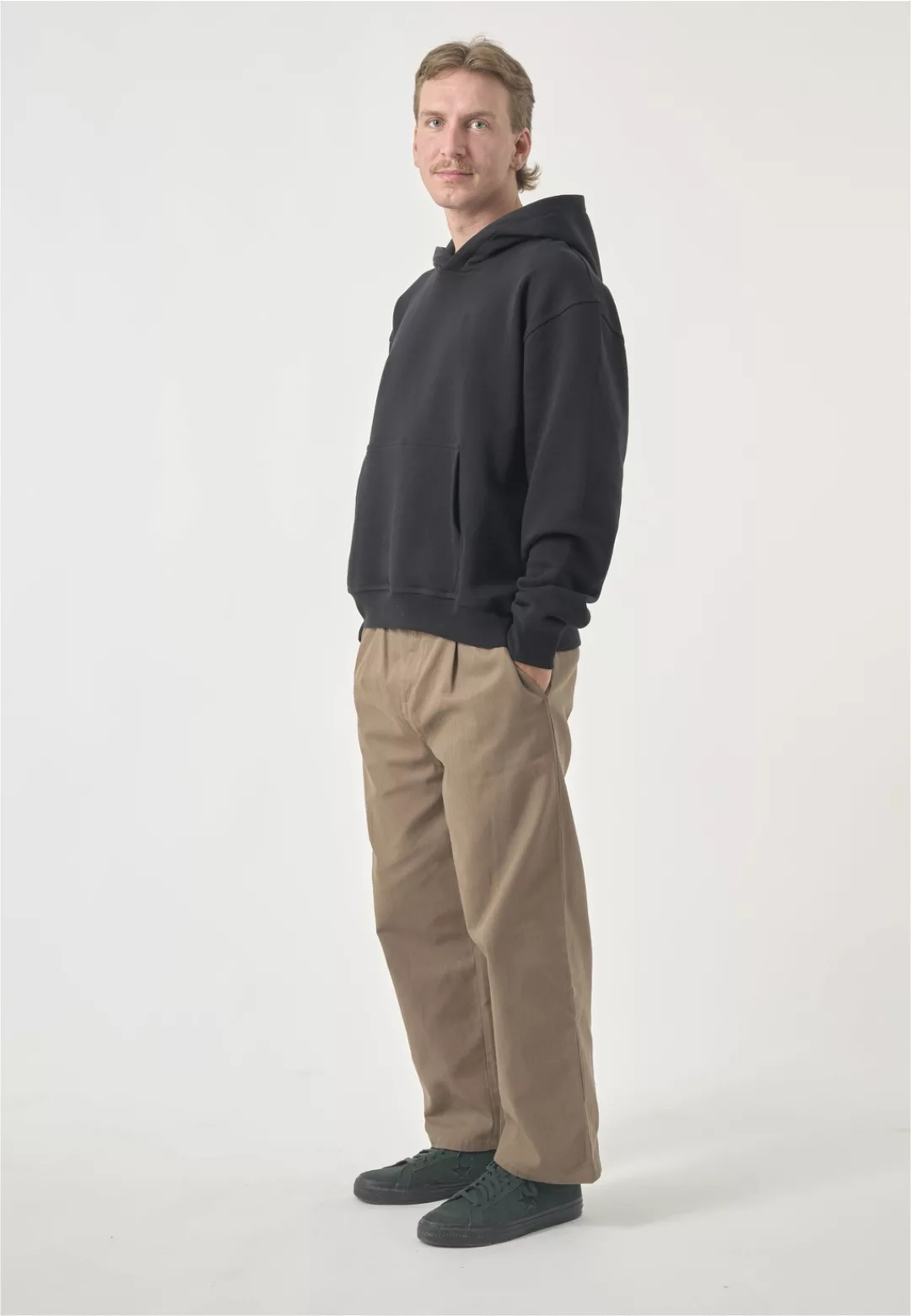 Cleptomanicx Kapuzensweatshirt "Boxy Hooded Ligull Boxy Crop", in lockerer günstig online kaufen