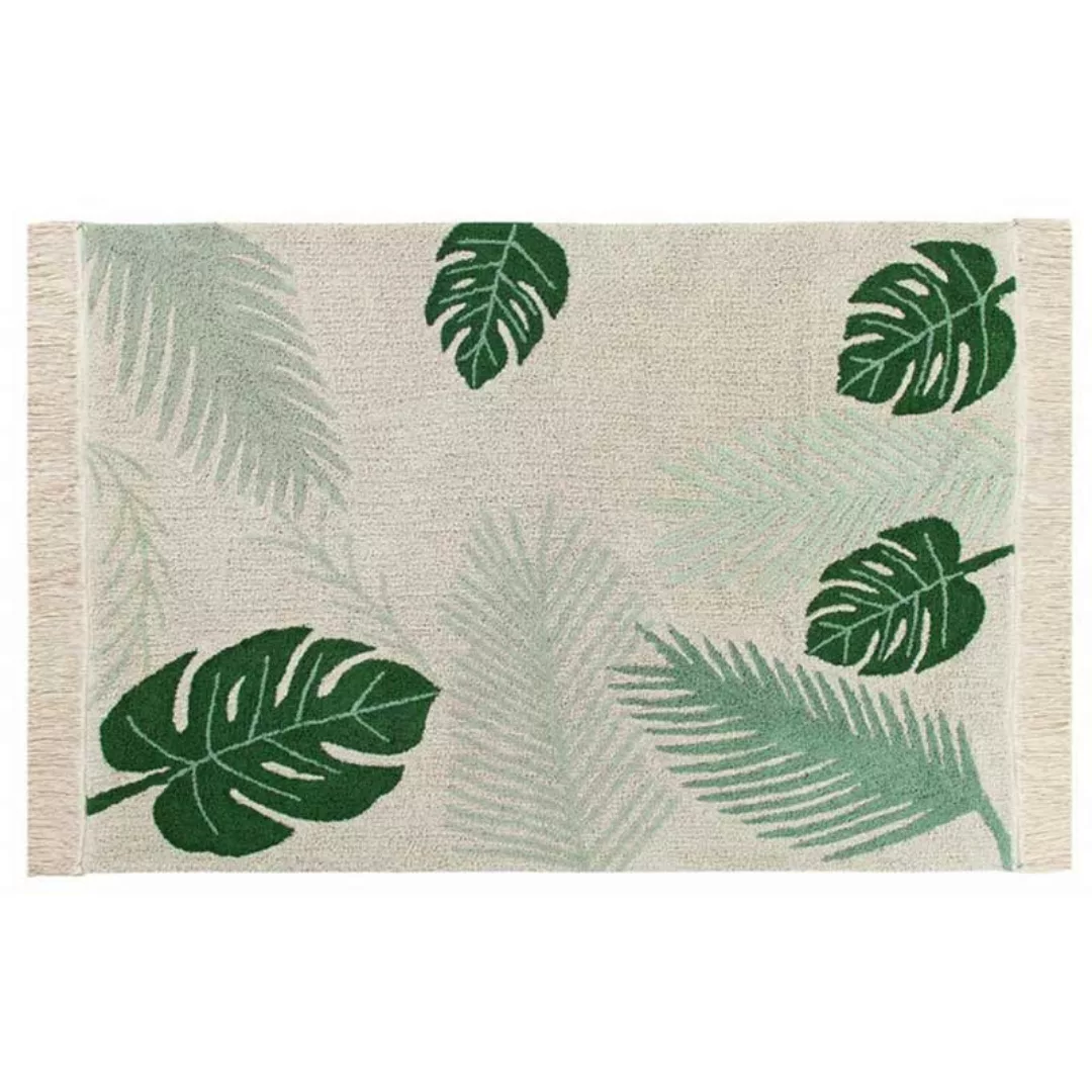 Lorena Canals Waschbarer Teppich Tropical Green günstig online kaufen