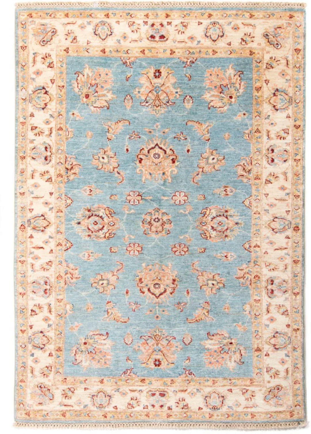 morgenland Orientteppich »Ziegler - 181 x 126 cm - hellblau«, rechteckig, W günstig online kaufen
