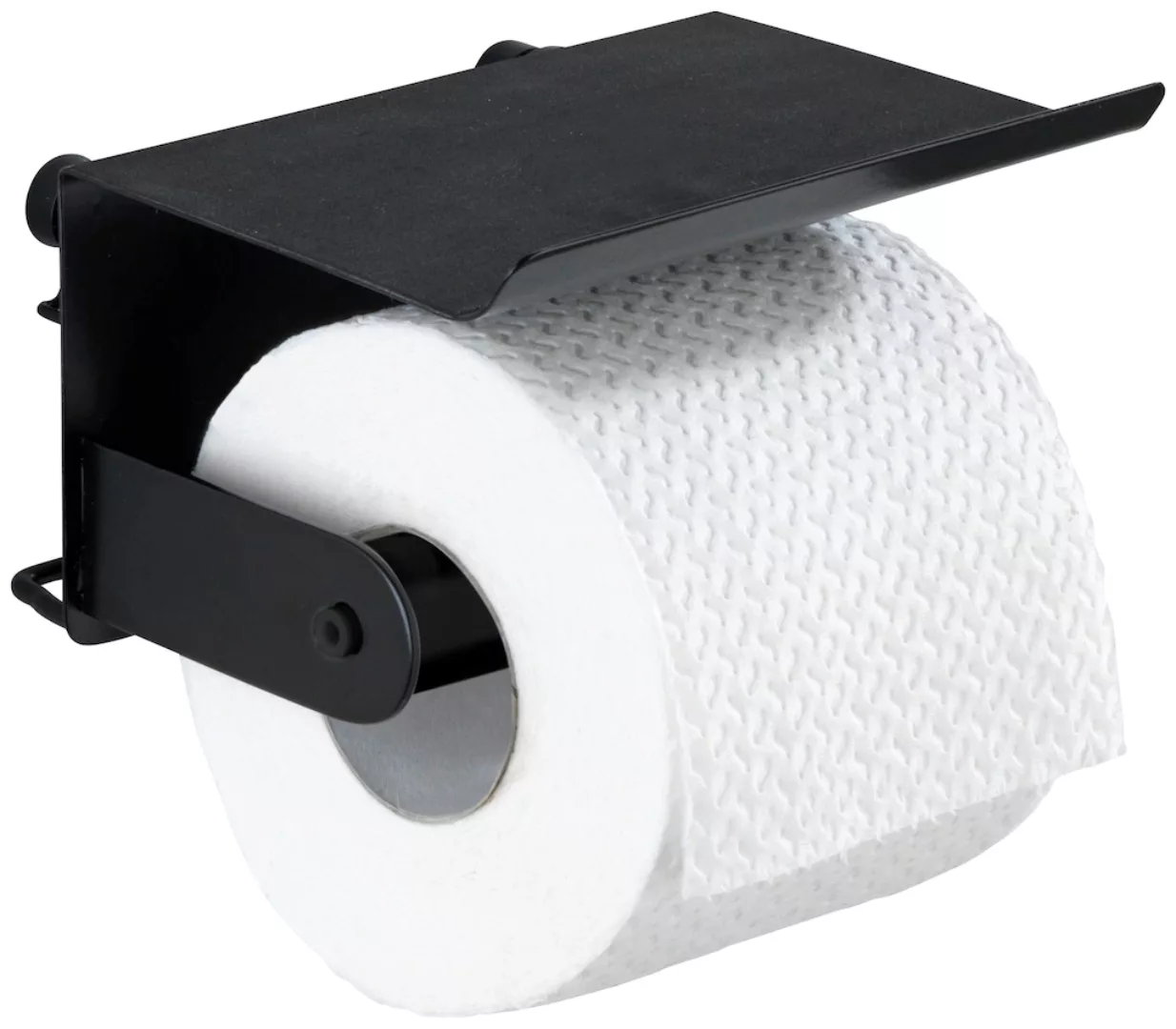 WENKO Toilettenpapierhalter »Classic Plus Black« günstig online kaufen