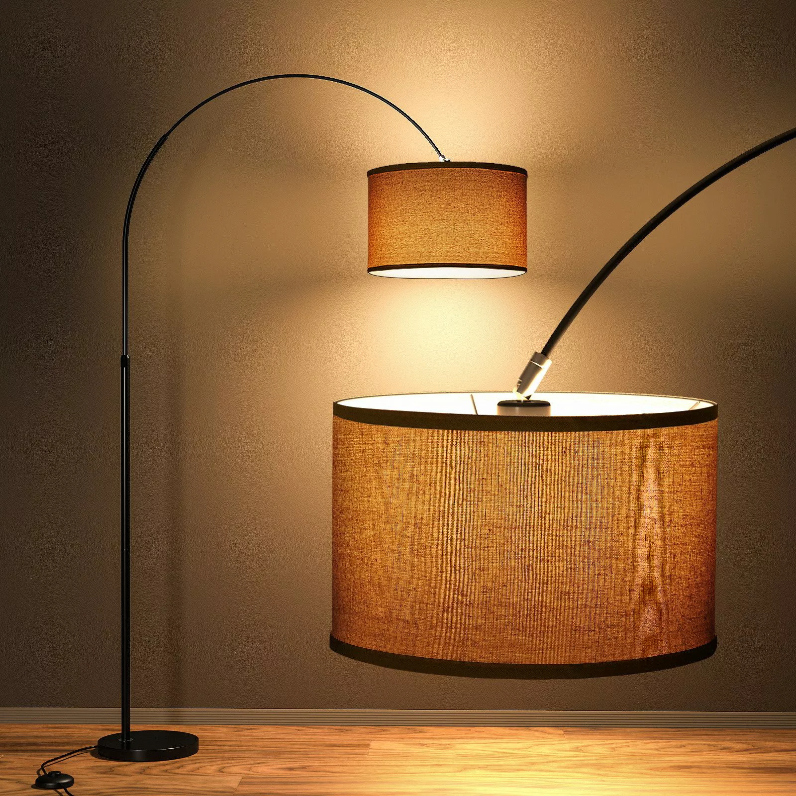 Auralum LED Stehlampe RGB LED Bogenlampe günstig online kaufen