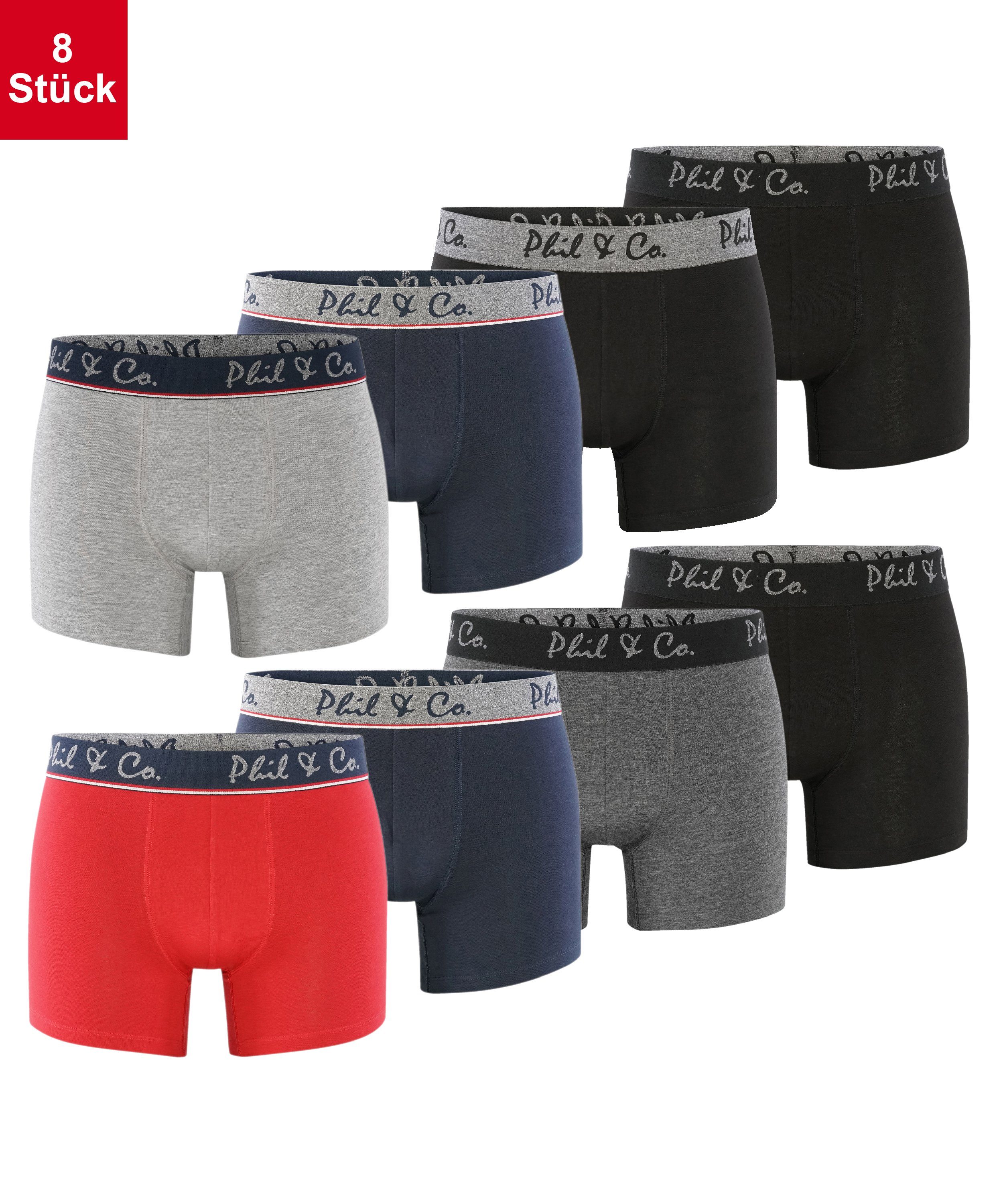 MG-1 Retro Boxer Mix Colors (8-St) günstig online kaufen