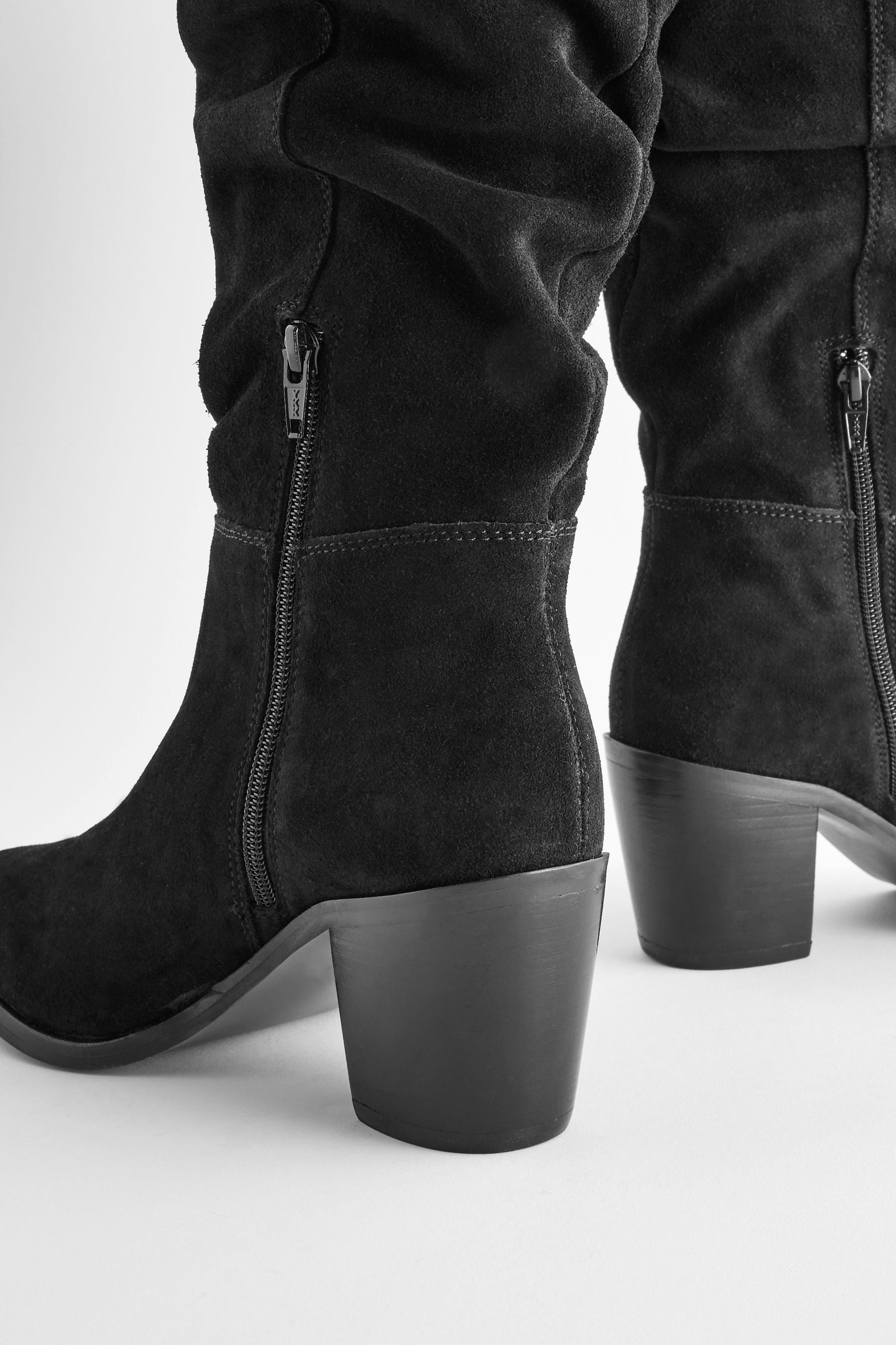 Next Forever Comfort® Knautschstiefel Veloursleder Stiefel günstig online kaufen