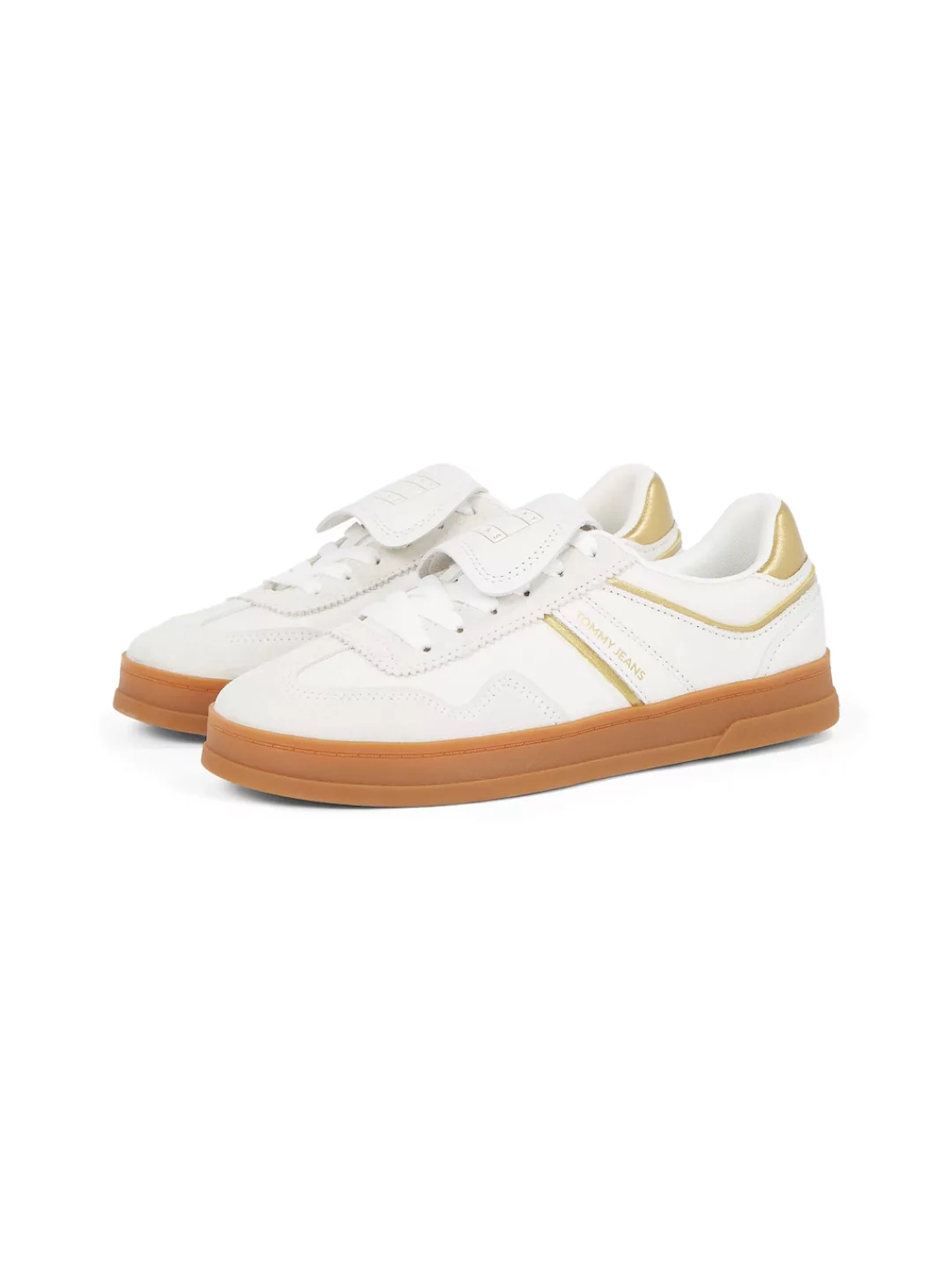 Tommy Jeans Plateausneaker "THE GREENWICH FLAP", Freizeitschuh, Halbschuh, günstig online kaufen