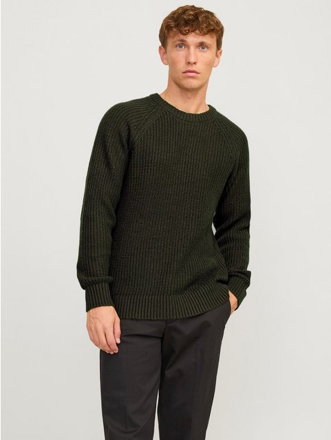 Jack & Jones Rundhalspullover JJJONES KNIT CREW NECK günstig online kaufen