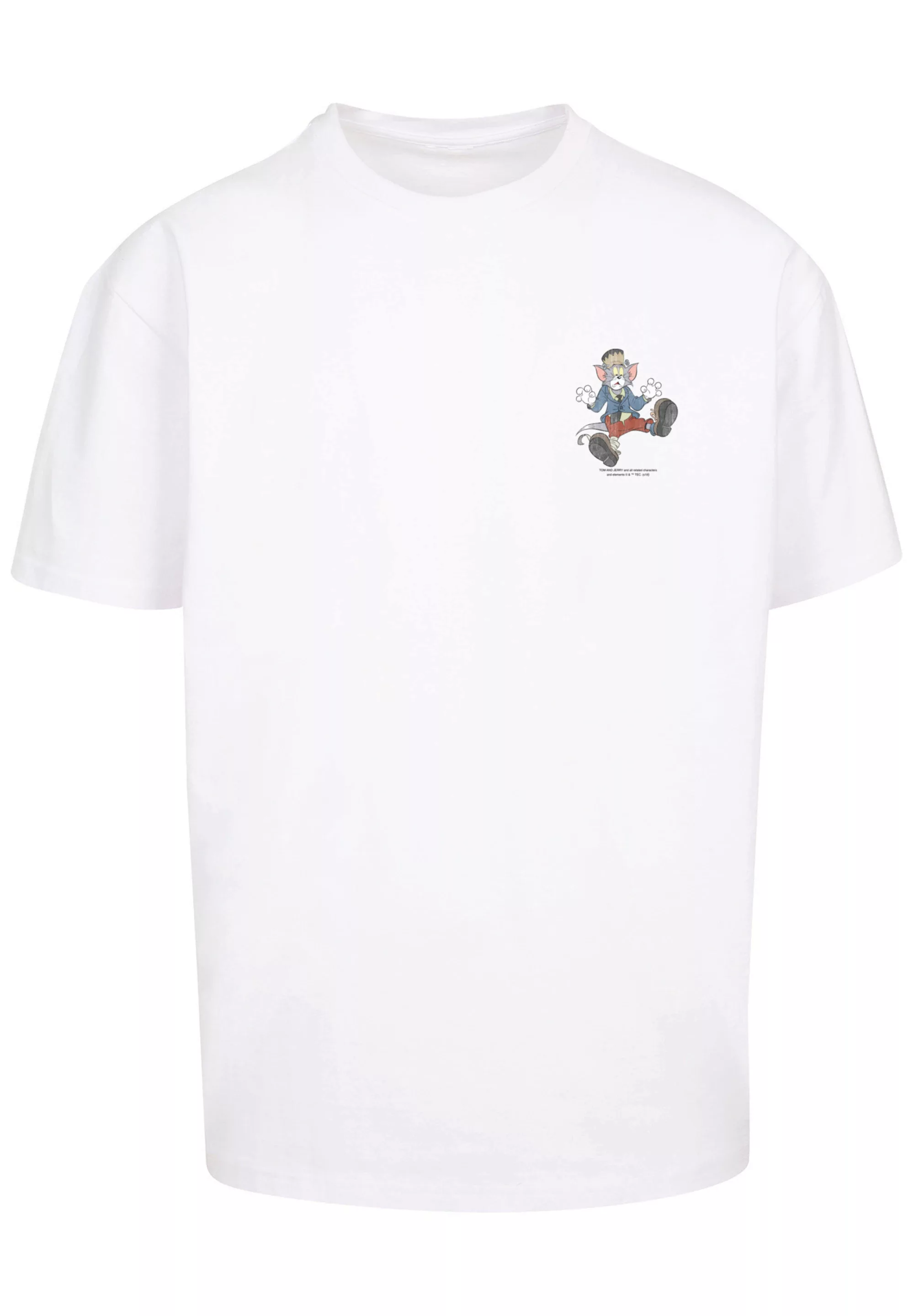 F4NT4STIC T-Shirt Tom And Jerry Pocket Frankenstein Tom Print günstig online kaufen