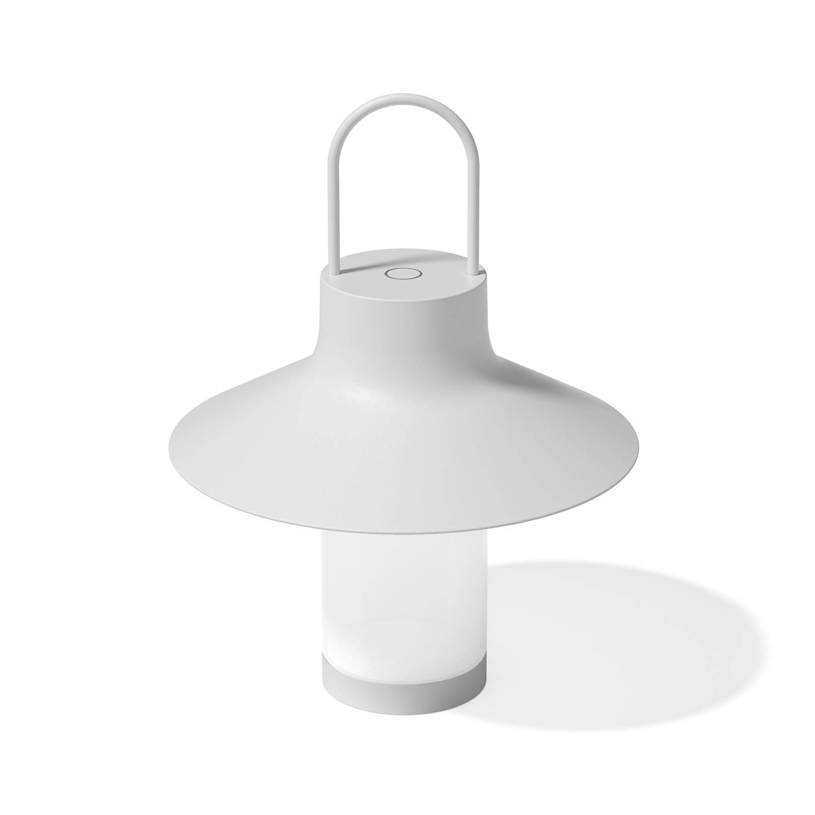 LOOM DESIGN LED-Akku-Tischleuchte Shadow Large, weiß, IP65 günstig online kaufen