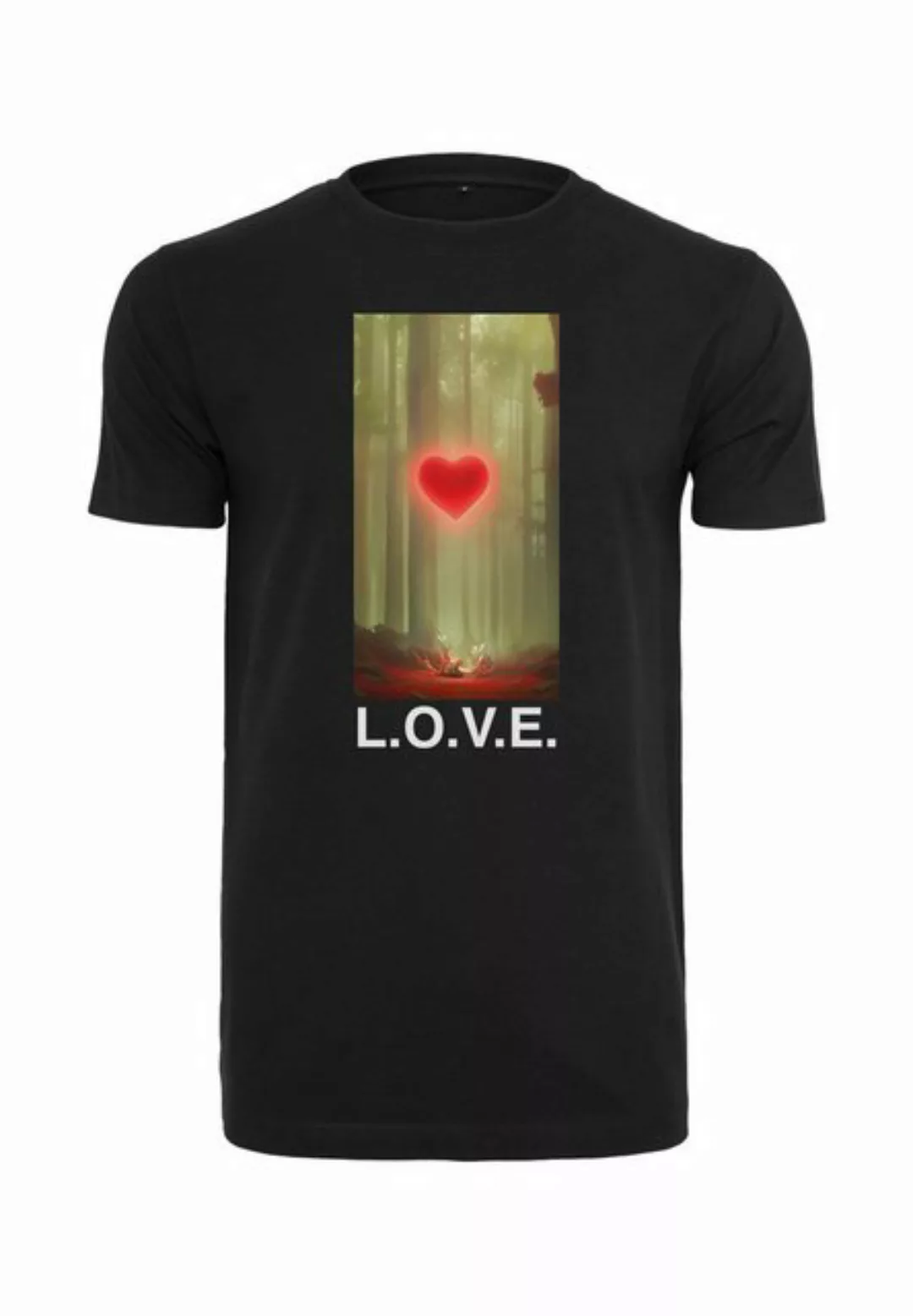 MisterTee T-Shirt MisterTee Herren Wood Love Tee (1-tlg) günstig online kaufen