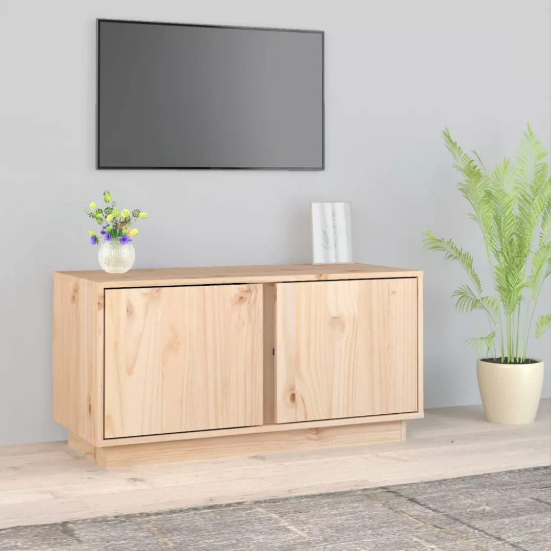 Vidaxl Tv-schrank 80x35x40,5 Cm Massivholz Kiefer günstig online kaufen