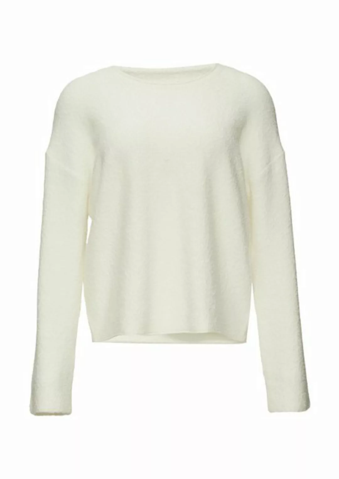 s.Oliver Strickpullover in Bouclé Optik günstig online kaufen