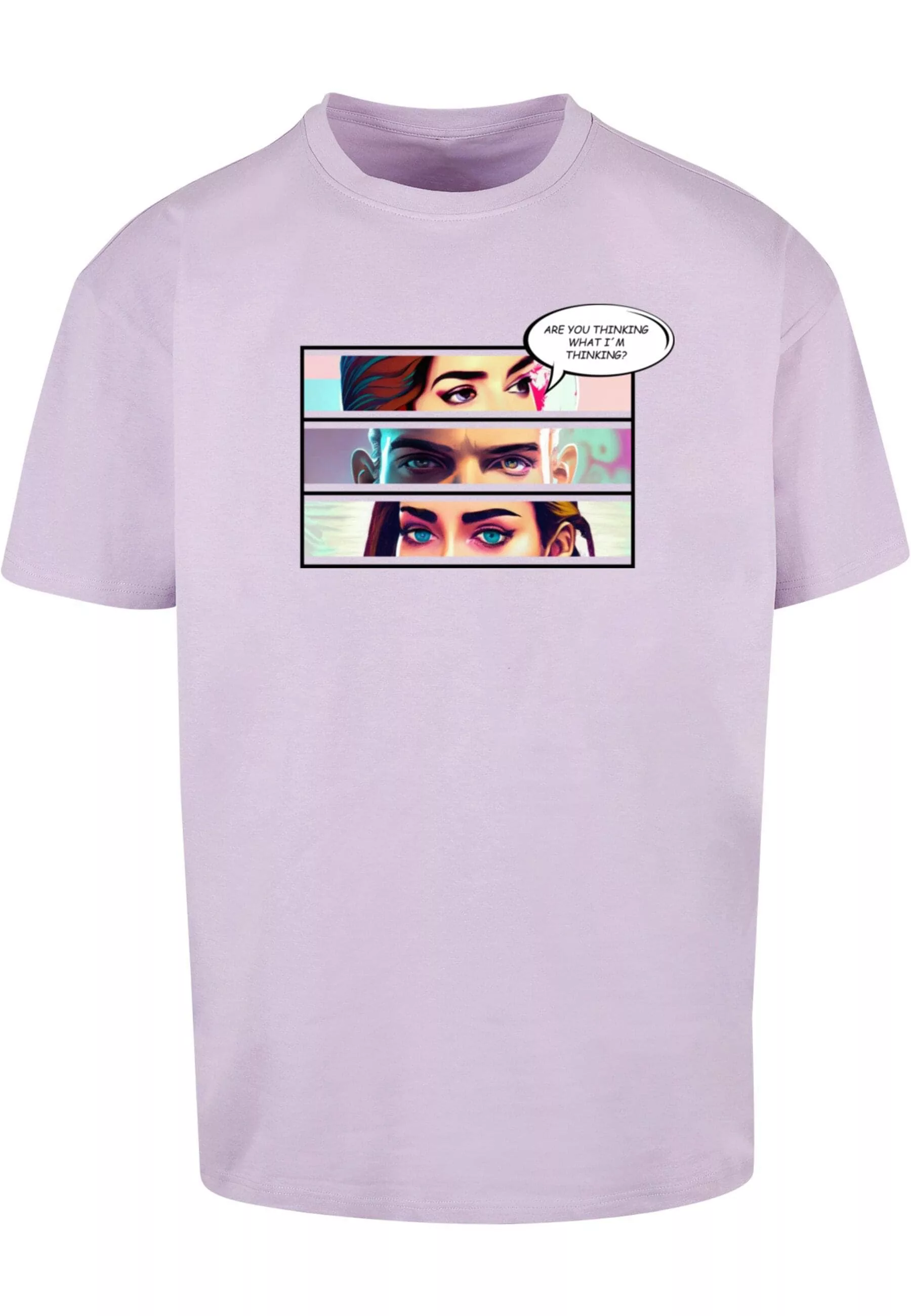 Merchcode T-Shirt "Merchcode Herren Thinking Comic Heavy Oversized Tee", (1 günstig online kaufen