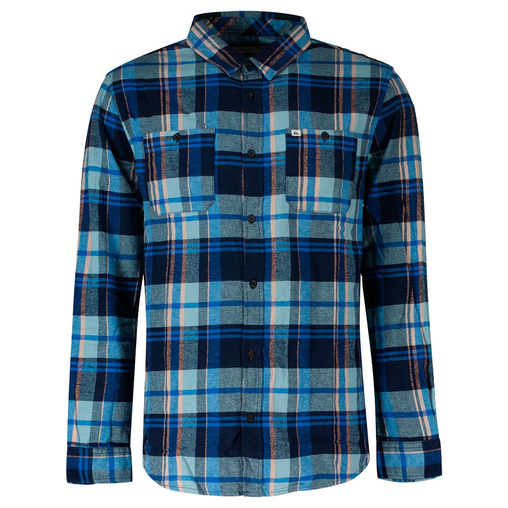 Quiksilver Bardwell Langarm Hemd 2XL Tourmaline Blue Bardwell günstig online kaufen