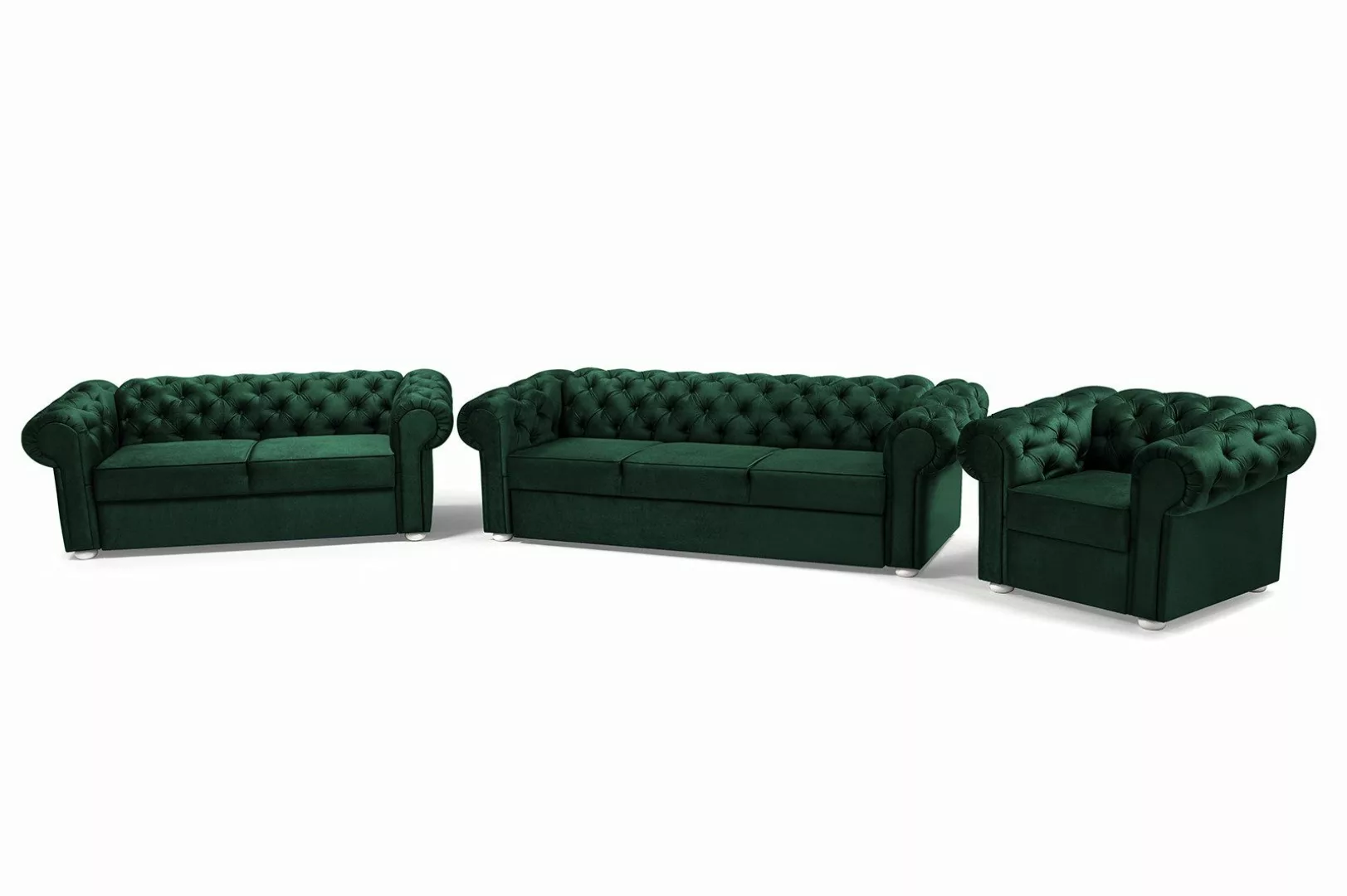 MOEBLO Polstergarnitur Couchgarnitur AVIA 321, (Wohnzimmergarnitur günstig online kaufen