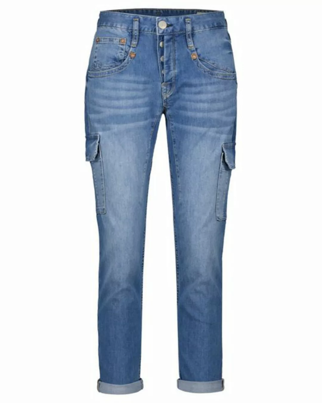 Herrlicher 5-Pocket-Jeans Damen Jeans SHYRA CARGO LIGHT DENIM (1-tlg) günstig online kaufen