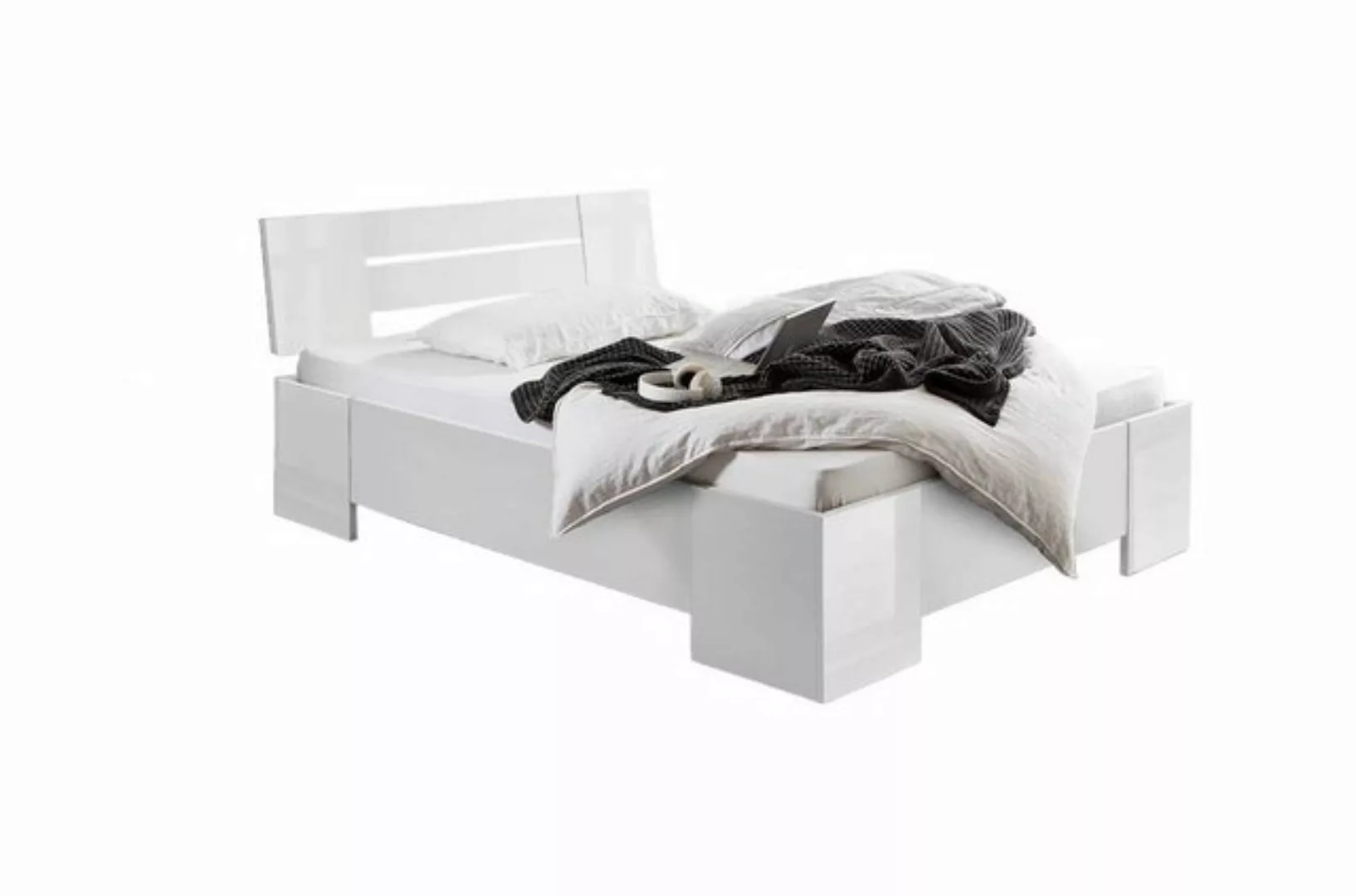 BMG Möbel Futonbett Graz (Bett 140x200 Doppelbett Jugendbett in 5 Farben, O günstig online kaufen