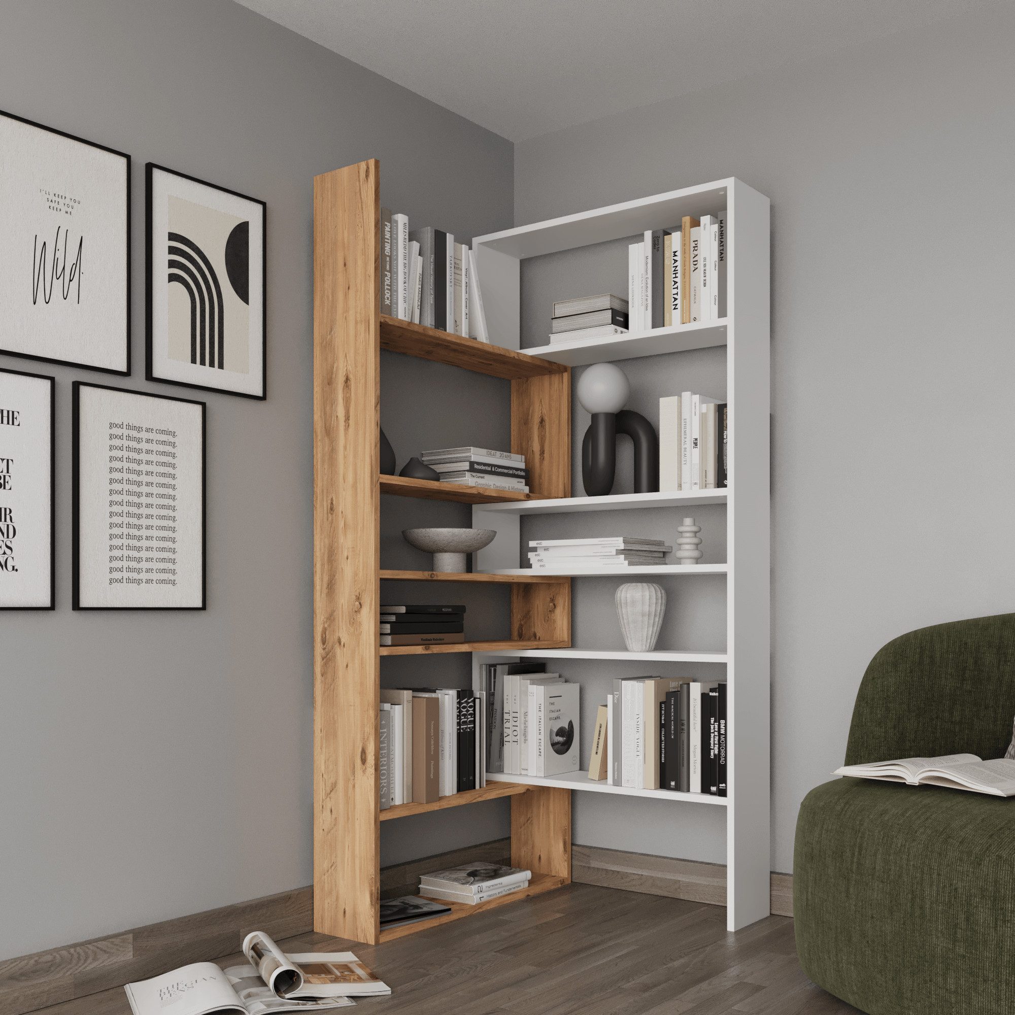 BDR Smart Home Art Bücherregal Aden günstig online kaufen