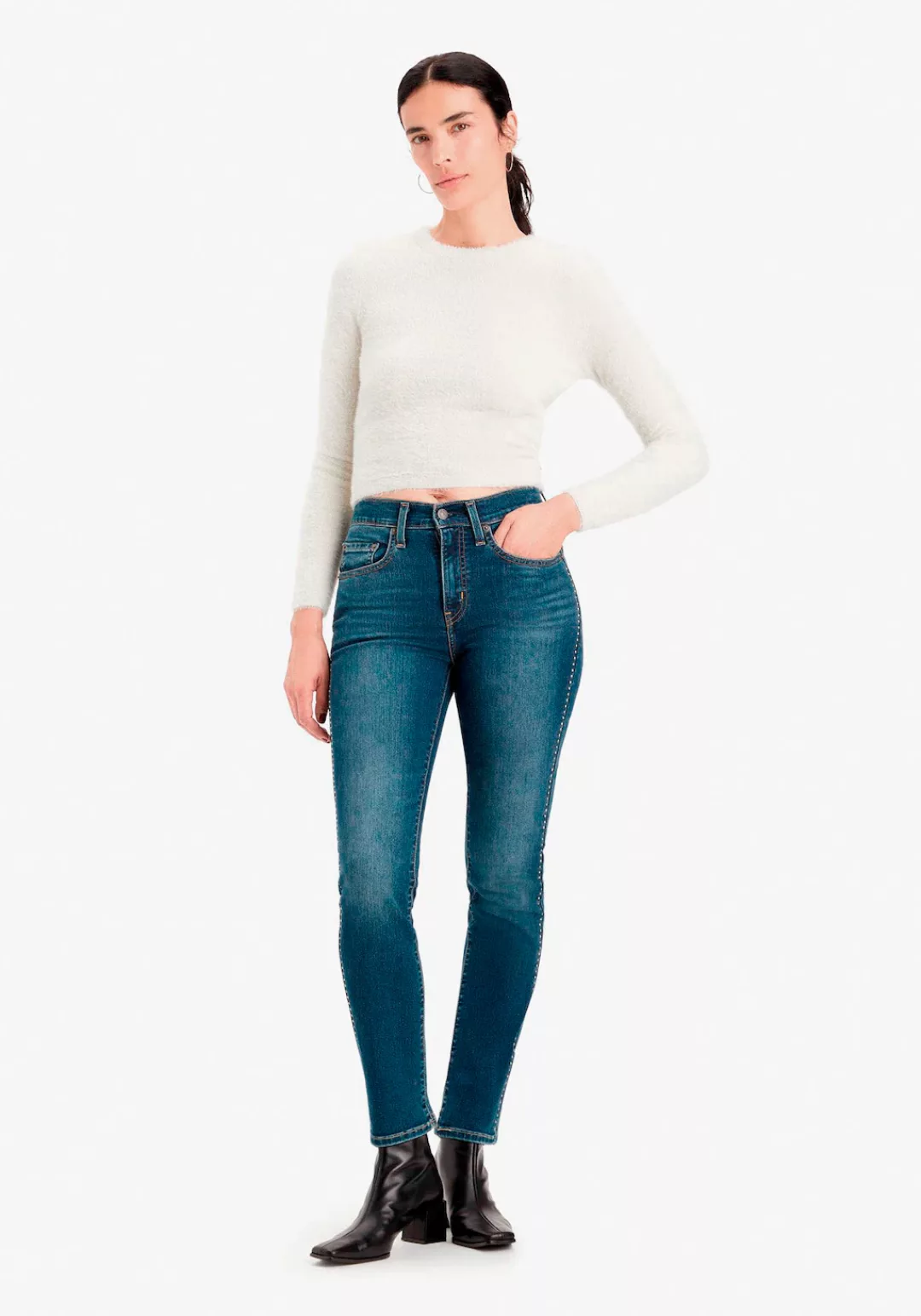 Levi's® High-waist-Jeans 724 HIGH RISE STRAIGHT günstig online kaufen
