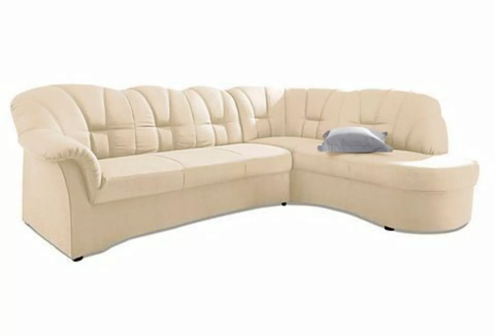 DOMO collection Ecksofa Papenburg L-Form, mit Ottomane, wahlweise mit Bettf günstig online kaufen