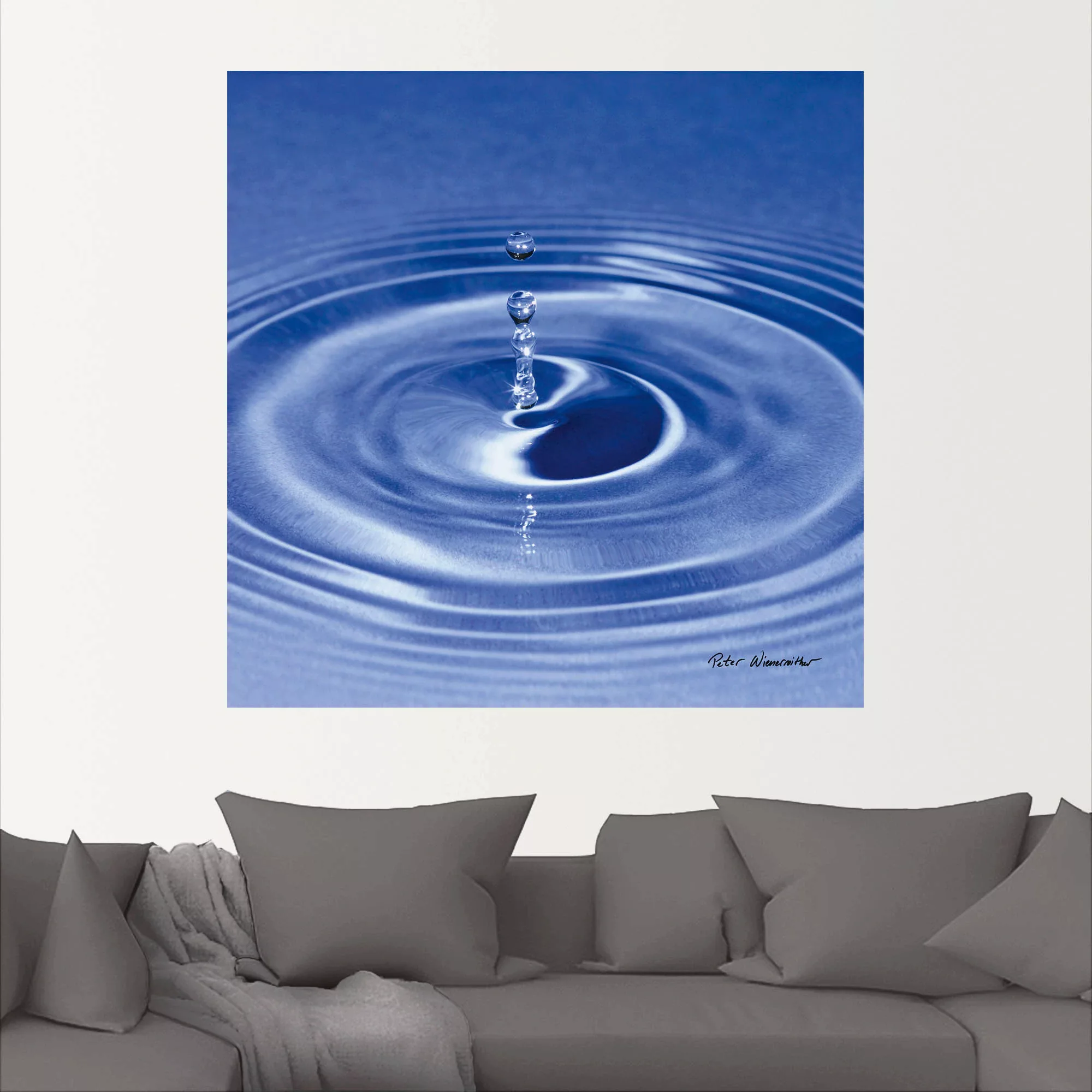 Artland Wandfolie "Wassertropfen", Zen, (1 St.), selbstklebend günstig online kaufen