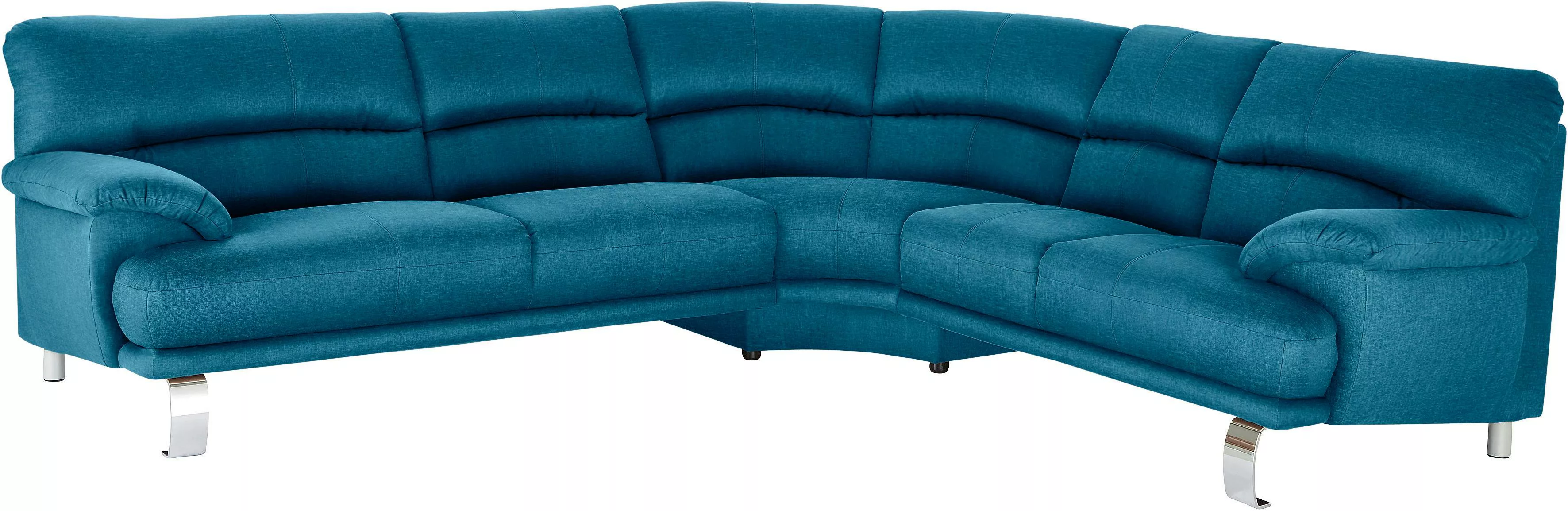 TRENDMANUFAKTUR Ecksofa "Cecilia II, in italienischen Design, bequem, hoher günstig online kaufen