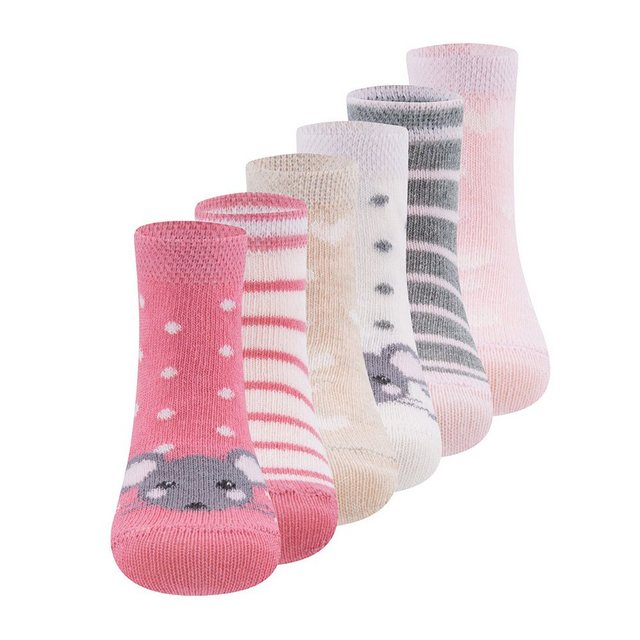Ewers Socken Socken 6er Pack Maus/Ringel/Herzen (6-Paar) günstig online kaufen