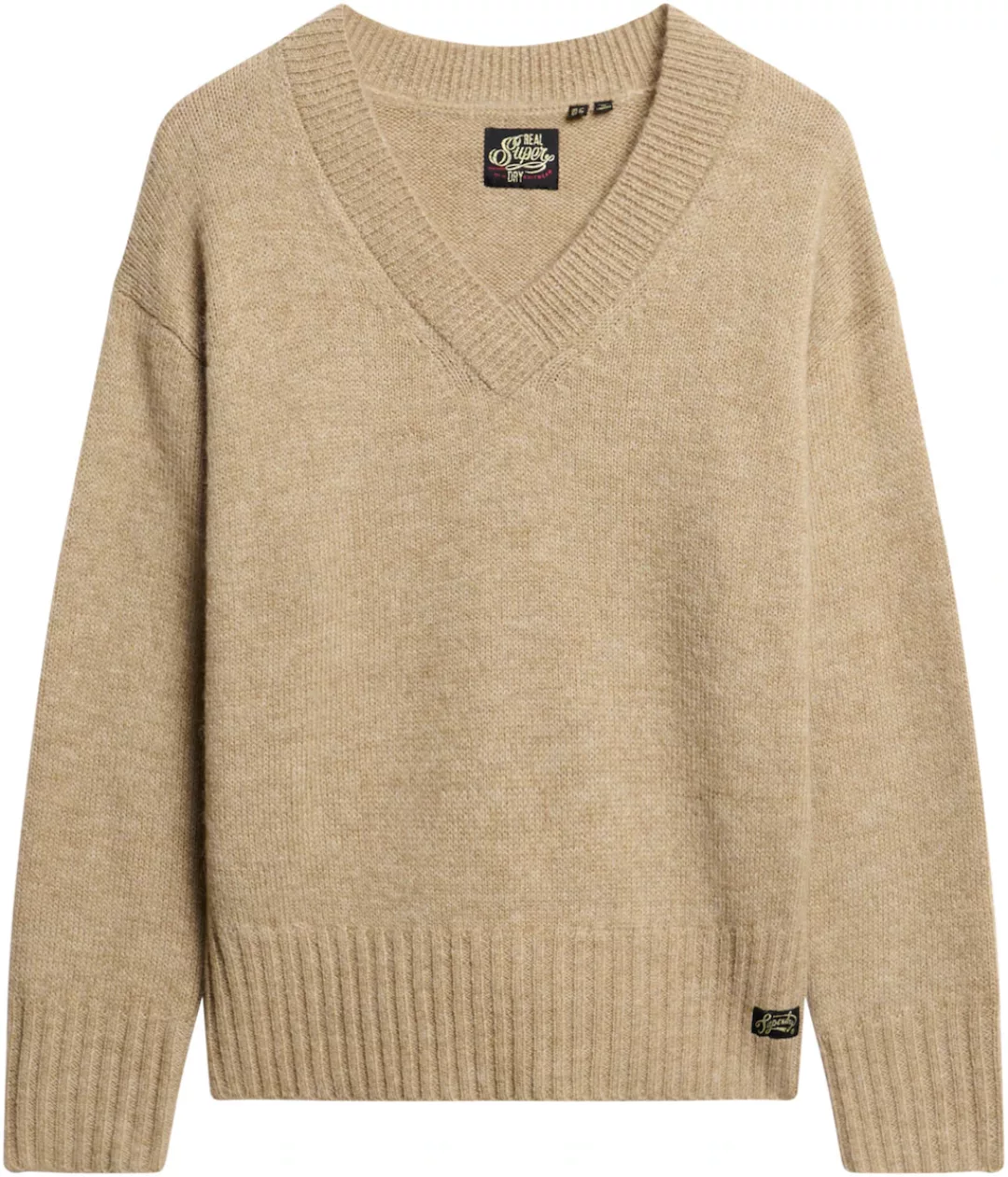 Superdry Strickpullover "ESSENTIAL V NECK JUMPER" günstig online kaufen