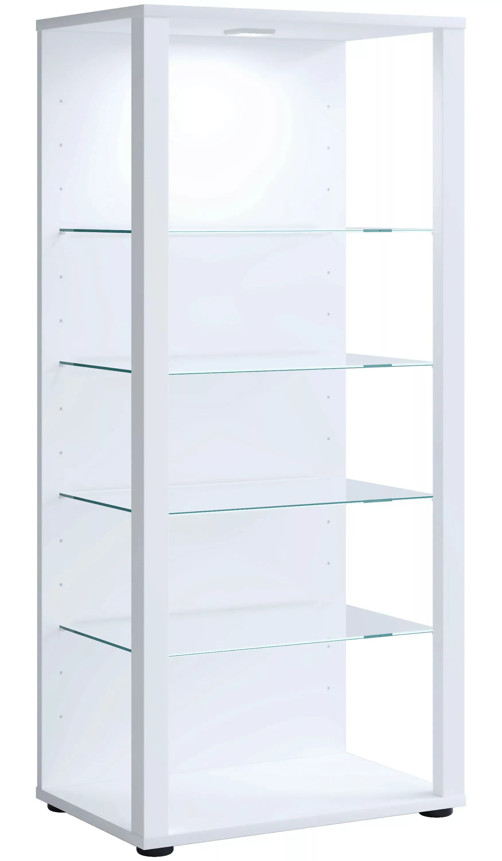 VCM Vitrine "VCM Glasvitrine stehend  Vitrine Glas mit ESG-Sicherheitsglas günstig online kaufen