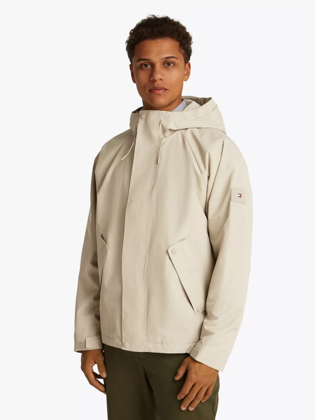 Tommy Hilfiger Kurzjacke "TECH HOODED JKT", mit Kapuze günstig online kaufen