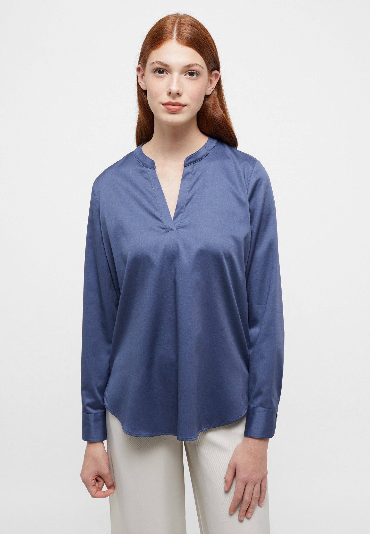 Eterna Longbluse "LOOSE FIT", EASY IRON (bügelleicht) günstig online kaufen