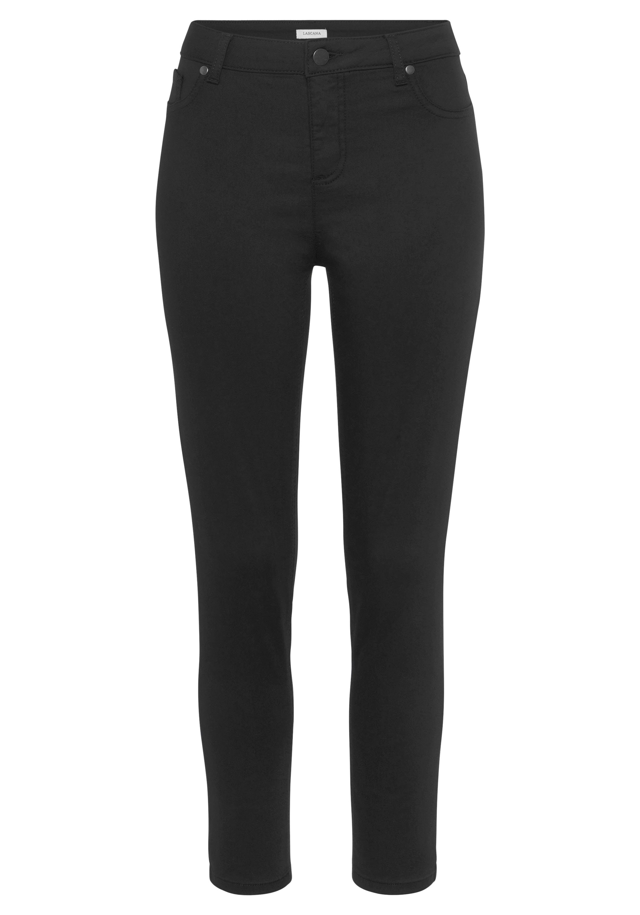 LASCANA 7/8-Jeggings, in Skinny-Form, Stretch-Denim, Basic günstig online kaufen
