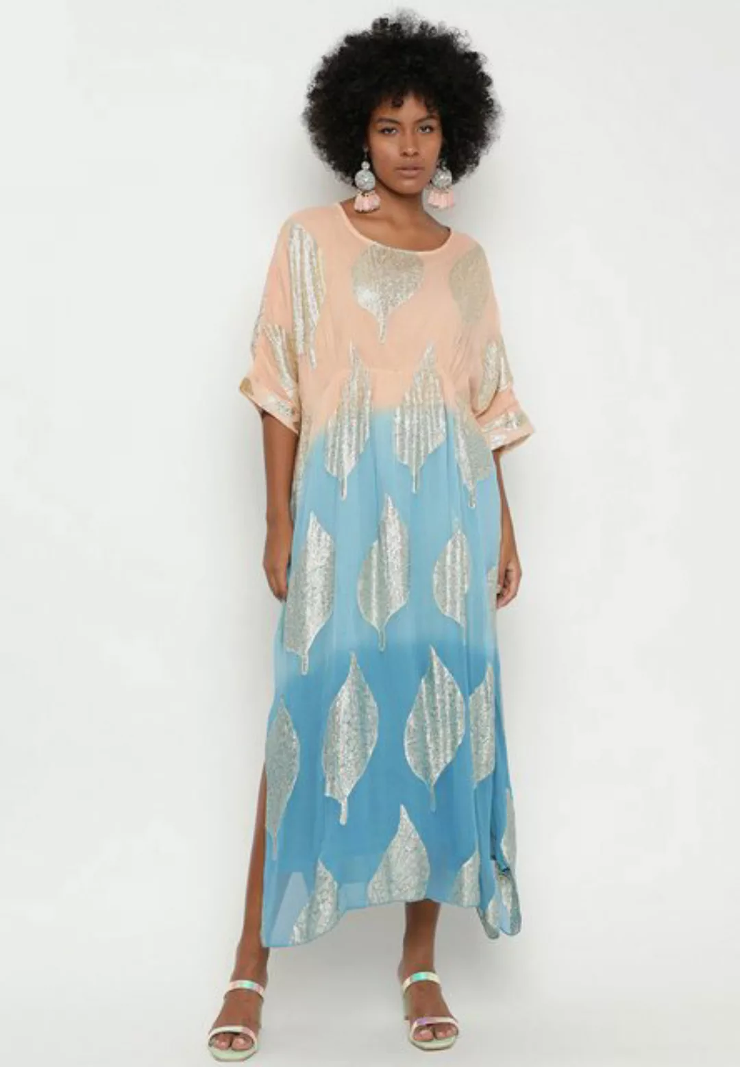 YC Fashion & Style Sommerkleid Glamouröses Maxikleid aus 100% Viskose Basic günstig online kaufen