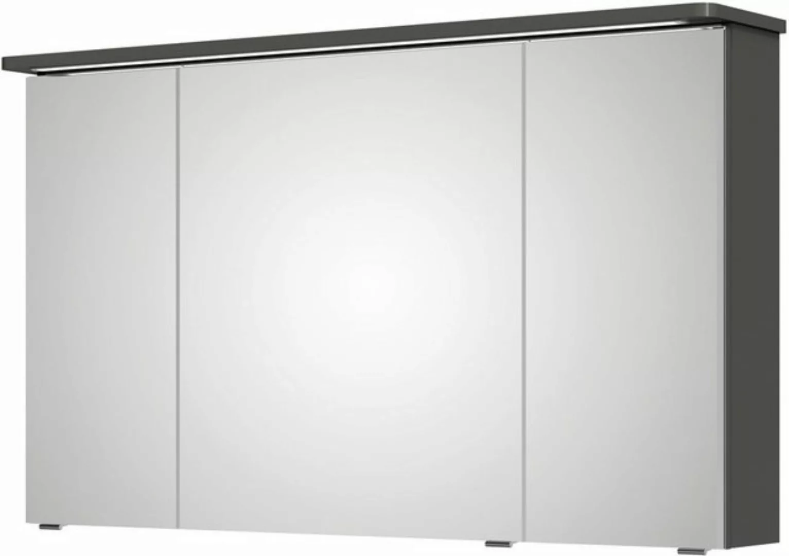 Saphir Spiegelschrank Serie 4005 Badezimmer-Spiegelschrank inkl. LED-Kranzb günstig online kaufen