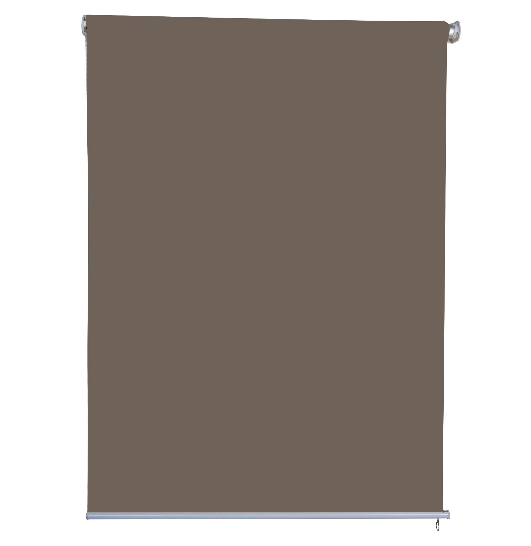 Jet-Line Seitenarmmarkise Sichtschutzrollo 1.4x2.3m braun Vertikalmarkise günstig online kaufen