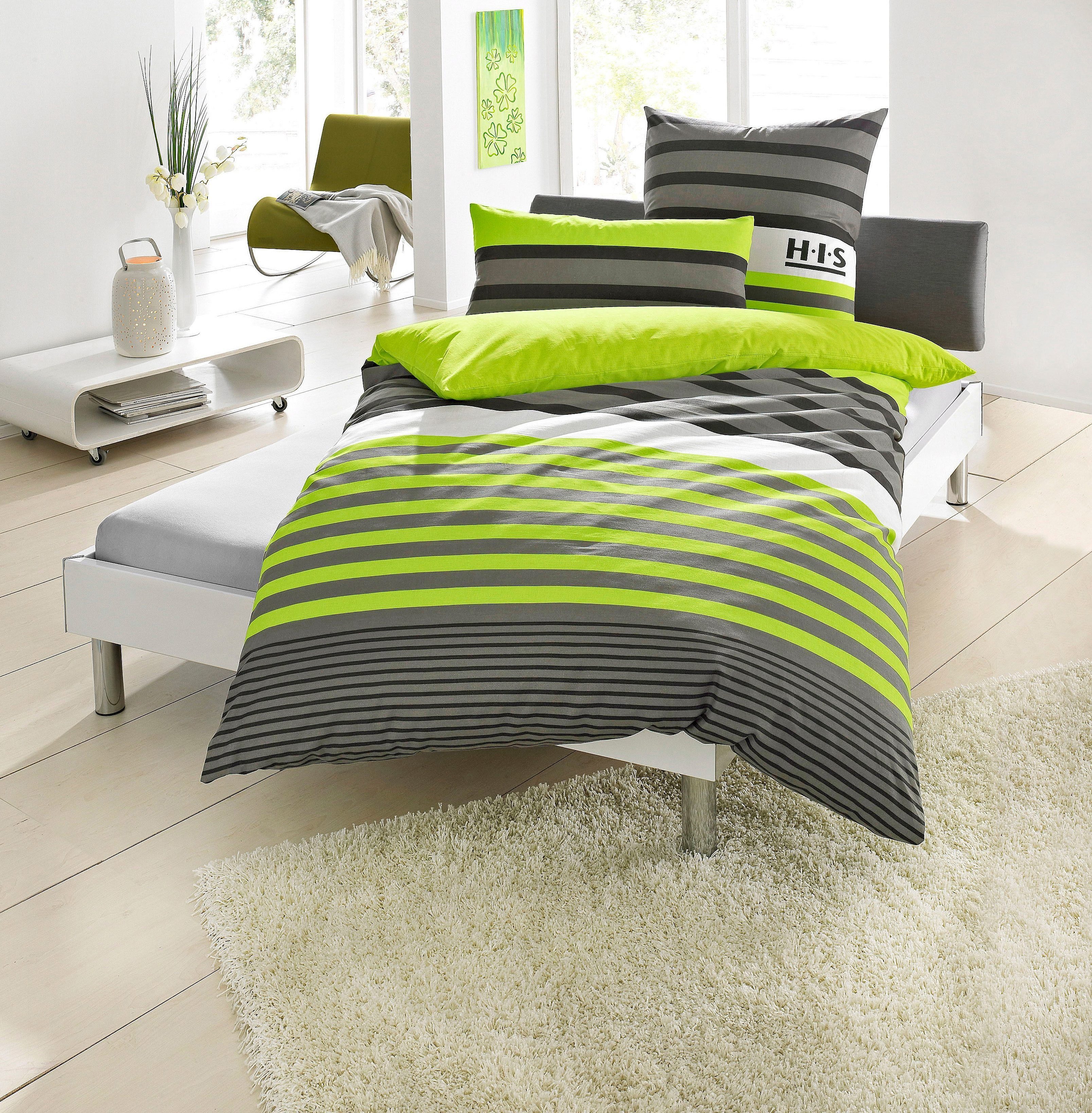 H.I.S Bettwäsche Majoran, Polycotton recycelt, 2 günstig online kaufen