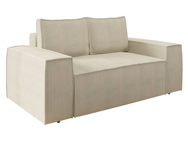 MIRJAN24 Schlafsofa Malaga Small Cord, mit Bettkasten und Schlaffunktion, R günstig online kaufen