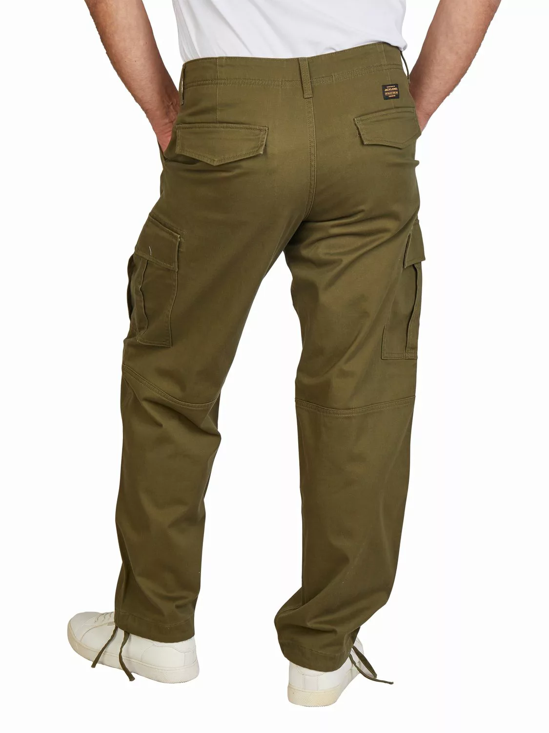 Jack & Jones Cargohose Herren Stretch Loose Fit JPSTKarl Thor Cargo günstig online kaufen