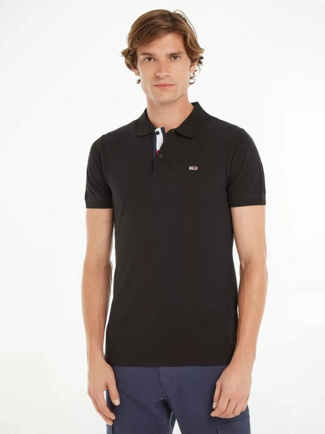 Tommy Jeans Poloshirt TJM SLIM PLACKET POLO günstig online kaufen