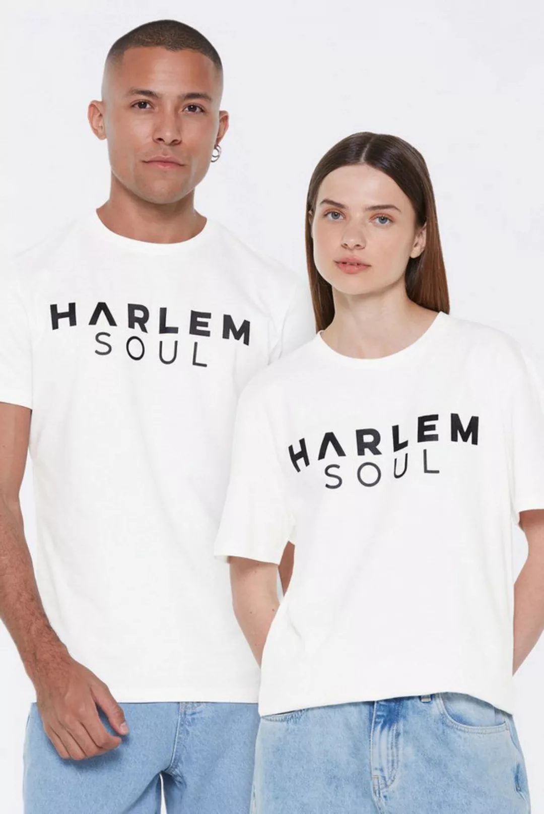 Harlem Soul Rundhalsshirt aus Baumwolle günstig online kaufen