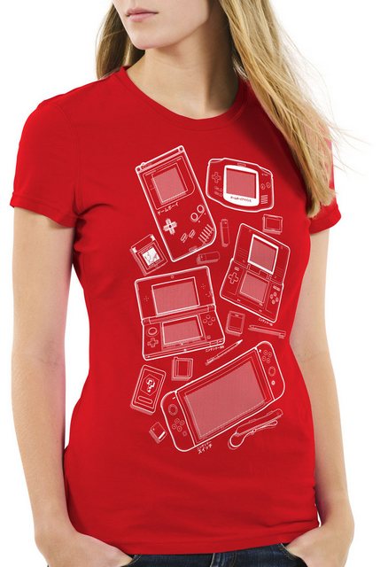 style3 T-Shirt Game Maniac nintendo switch game boy 3ds gamer mario zelda günstig online kaufen