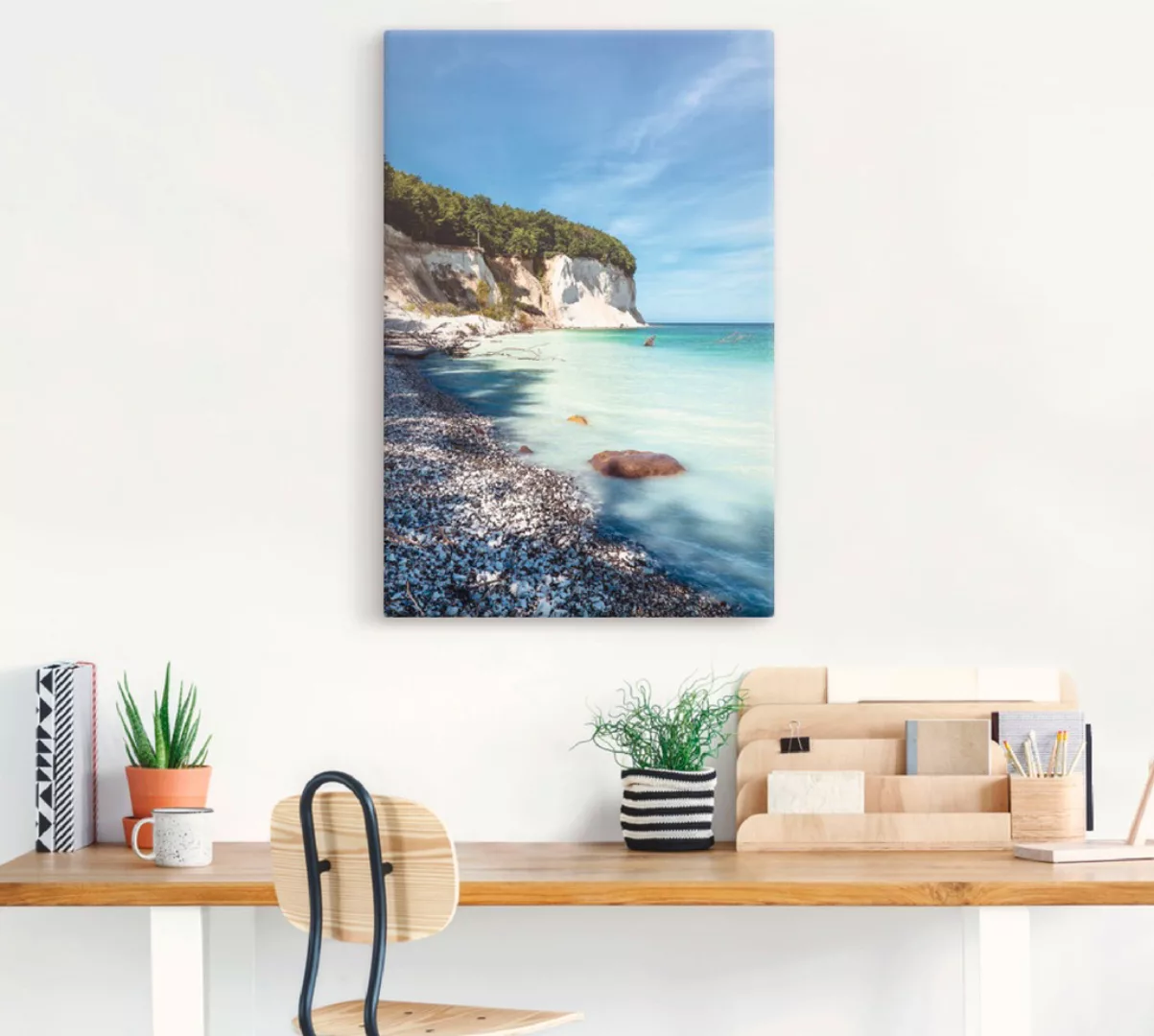 Artland Wandbild "Kreidefelsen auf der Insel Rügen III", Küste, (1 St.), al günstig online kaufen