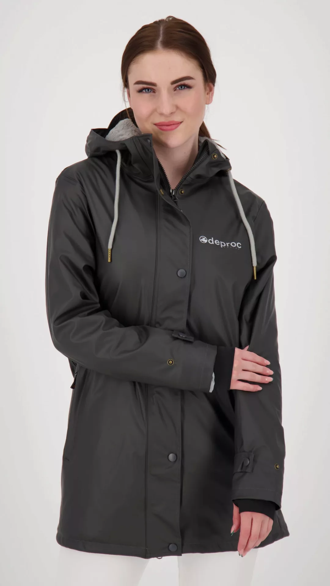 DEPROC Active Regenjacke "Friesennerz ELLESMERE WOMEN", auch in Großen Größ günstig online kaufen