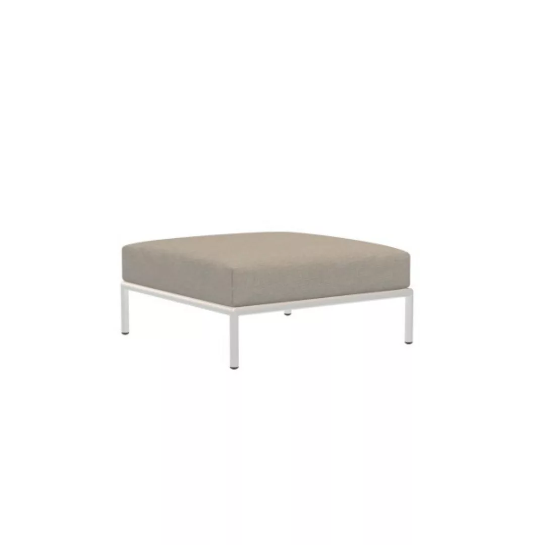 LEVEL2 Outdoor Ottoman Lounge-Modul 3 Asche Weiß günstig online kaufen