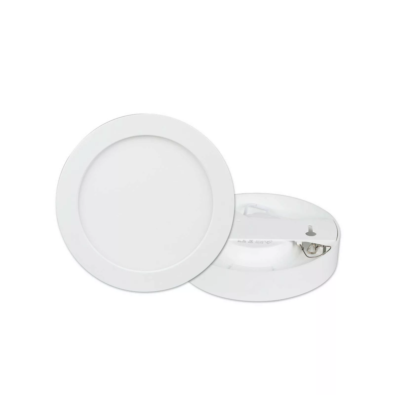 Prios LED-Deckenlampe Edwina, weiß, 12,2cm 3er, dimmbar günstig online kaufen