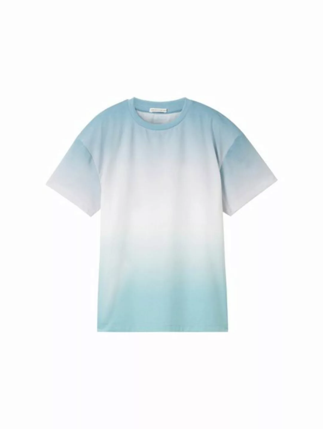TOM TAILOR T-Shirt mit All-over Print günstig online kaufen